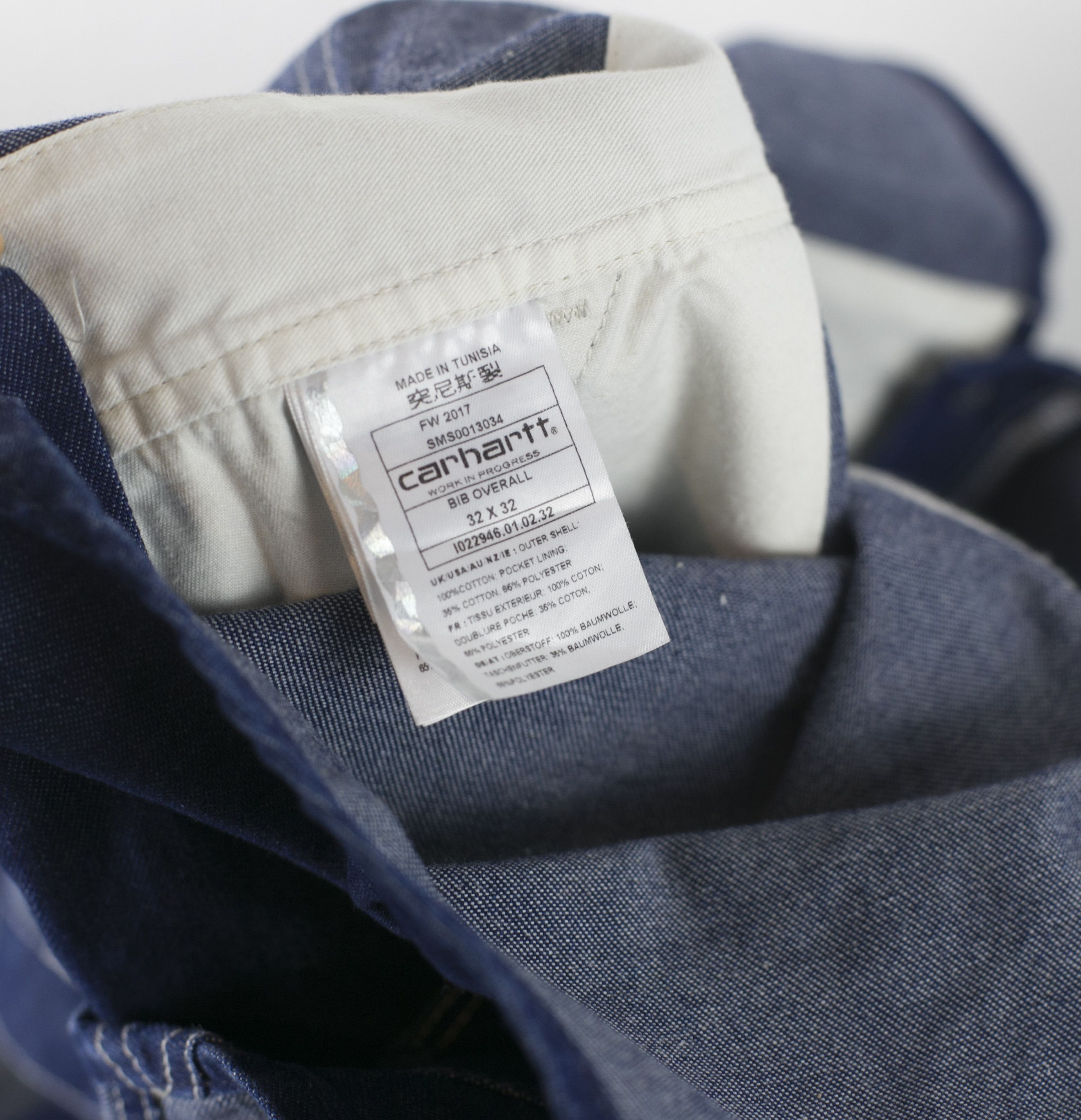 Carhartt Wip NWT Carhartt WIP Bib Overall Norco Blue Denim W32 L32 Size US 32 / EU 48 - 7 Thumbnail