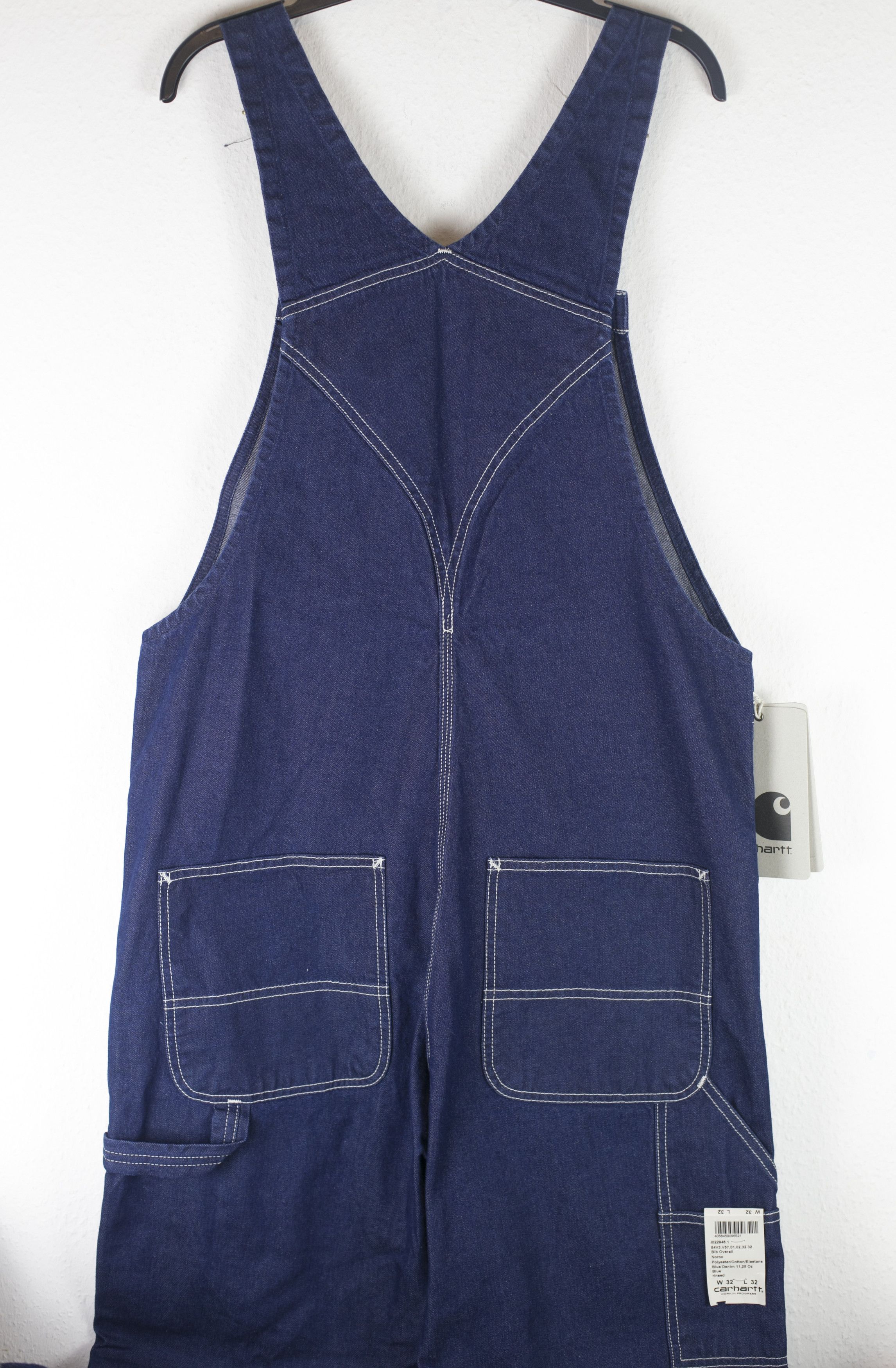 Carhartt Wip NWT Carhartt WIP Bib Overall Norco Blue Denim W32 L32 Size US 32 / EU 48 - 4 Thumbnail