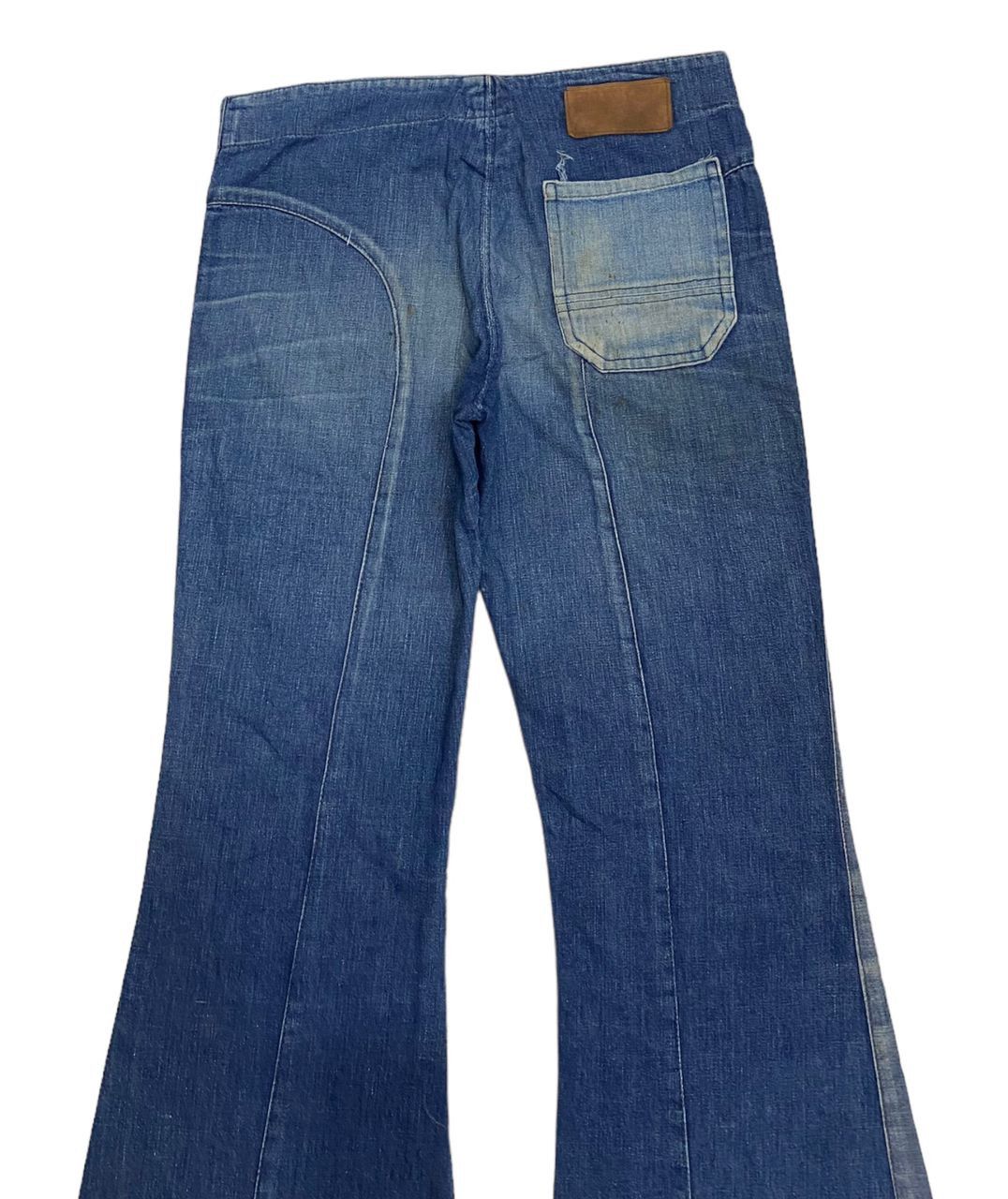 Hysteric Glamour × If Six Was Nine 🔥HYSTERIC GLAMOUR STYLE DENIM PATCHWORK DOUBLE TONE JEANS Size US 28 / EU 44 - 10 Thumbnail
