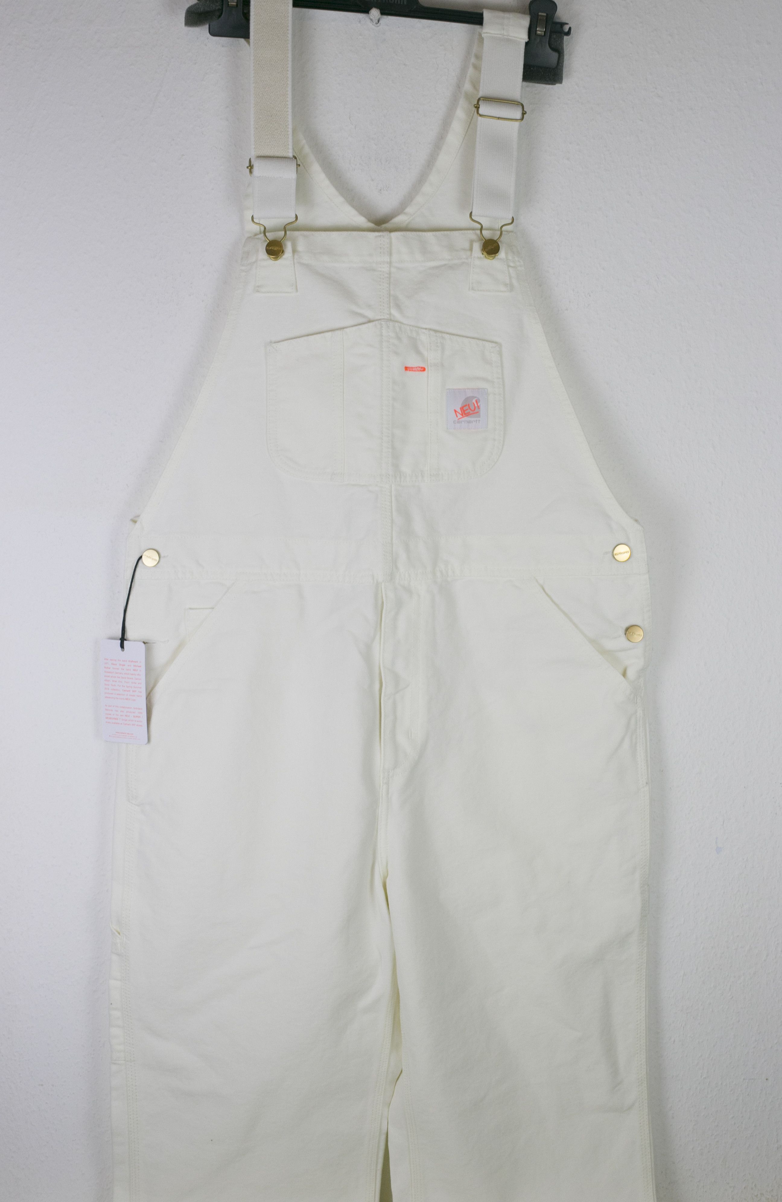 Band Tees × Carhartt Wip NWT Carhartt WIP x NEU! Bib Overall Dearborn Wax 36x32 Size US 36 / EU 52 - 1 Thumbnail