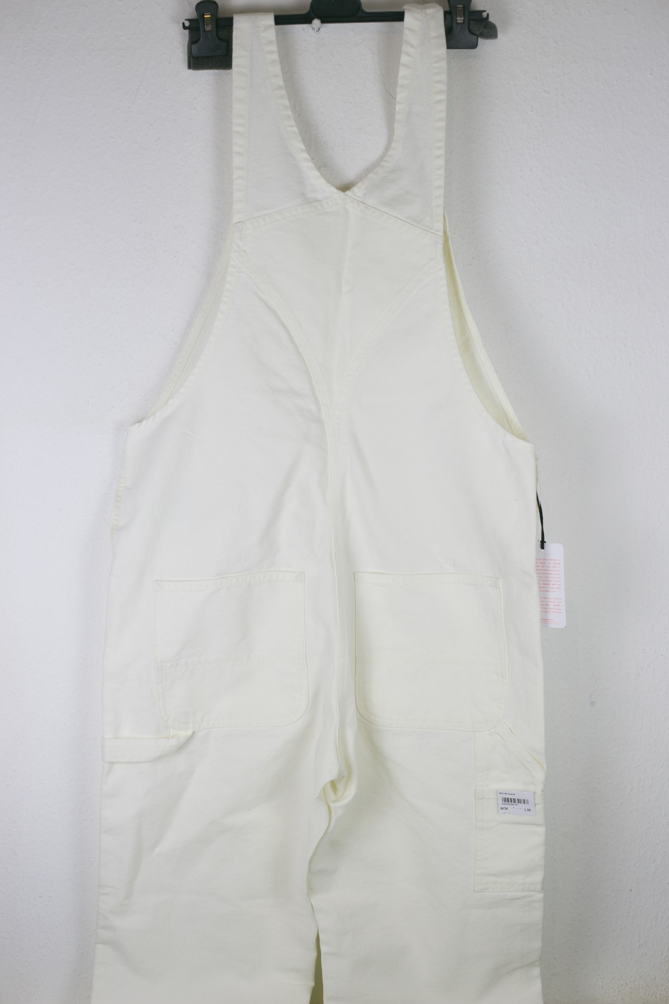 Band Tees × Carhartt Wip NWT Carhartt WIP x NEU! Bib Overall Dearborn Wax 36x32 Size US 36 / EU 52 - 4 Thumbnail
