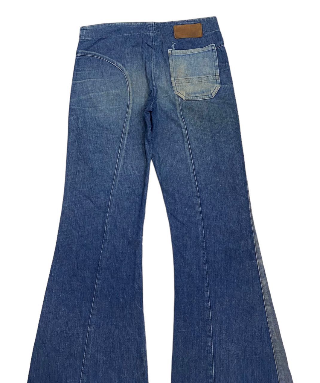 Hysteric Glamour × If Six Was Nine 🔥HYSTERIC GLAMOUR STYLE DENIM PATCHWORK DOUBLE TONE JEANS Size 28" / US 6 / IT 42 - 6 Thumbnail