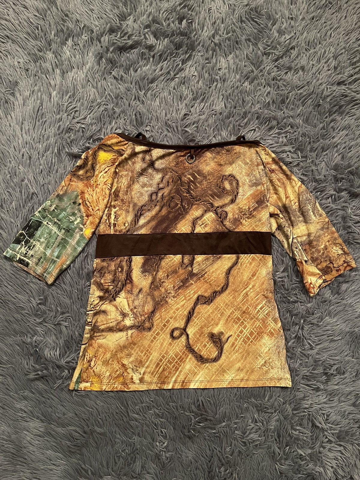 Vintage Save the Queen Y2K vtg avant garde JPG style mesh t-shirt Size M / US 6-8 / IT 42-44 - 5 Thumbnail