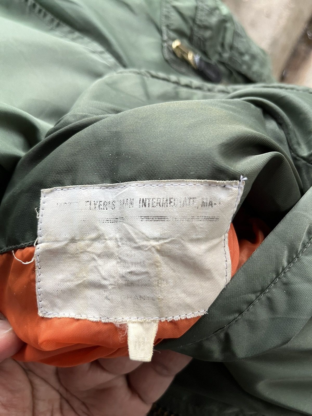 Alpha Industries Vintage 90s Alpha Industries MA-1 Reservable Bomber Jacket Size US M / EU 48-50 / 2 - 7 Thumbnail
