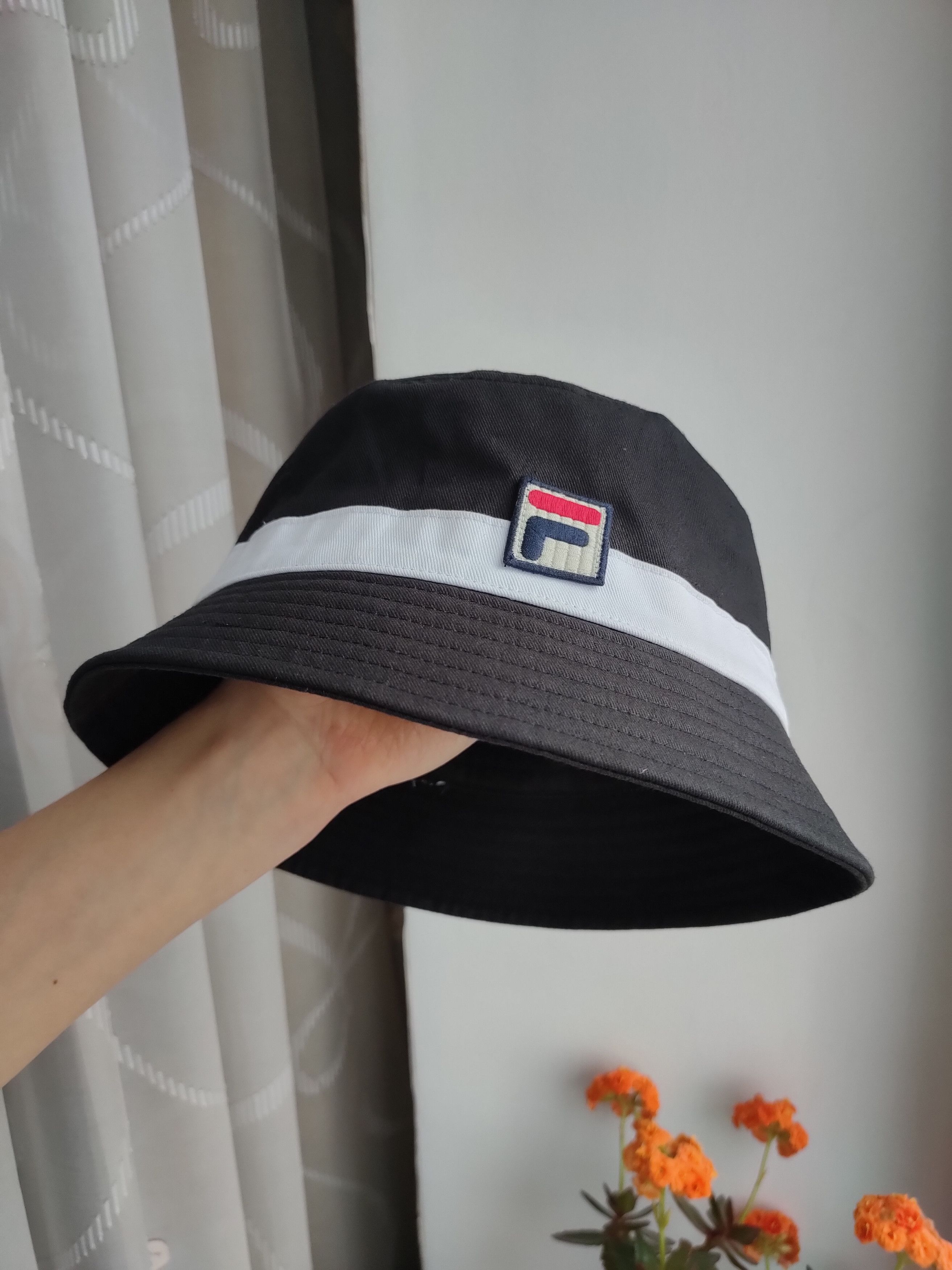 Fila Fila bucket hat fila hat unisex panama fila Size ONE SIZE - 5 Thumbnail