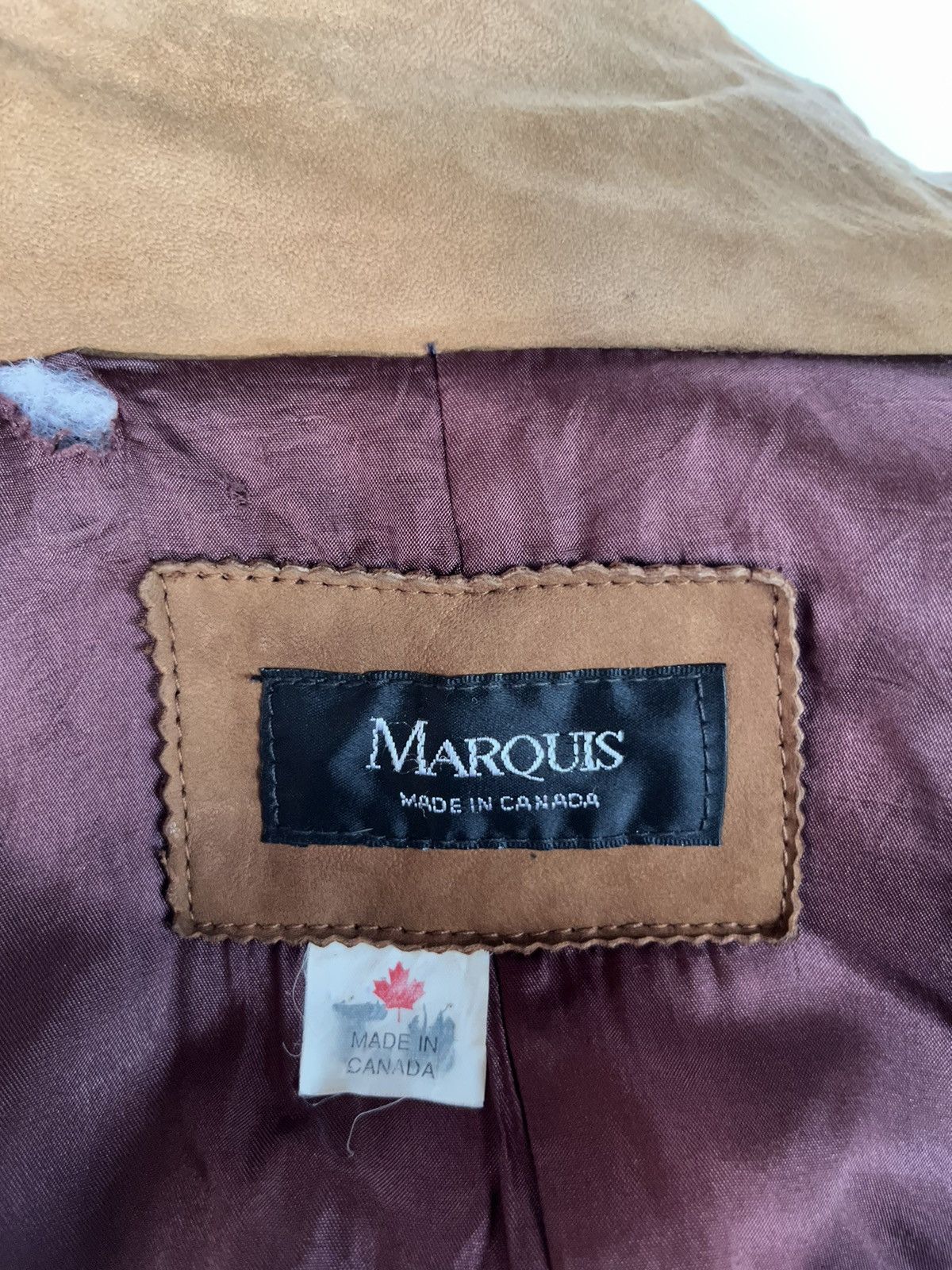 Vintage Vintage Marquis Leather Jacket Size US M / EU 48-50 / 2 - 9 Thumbnail