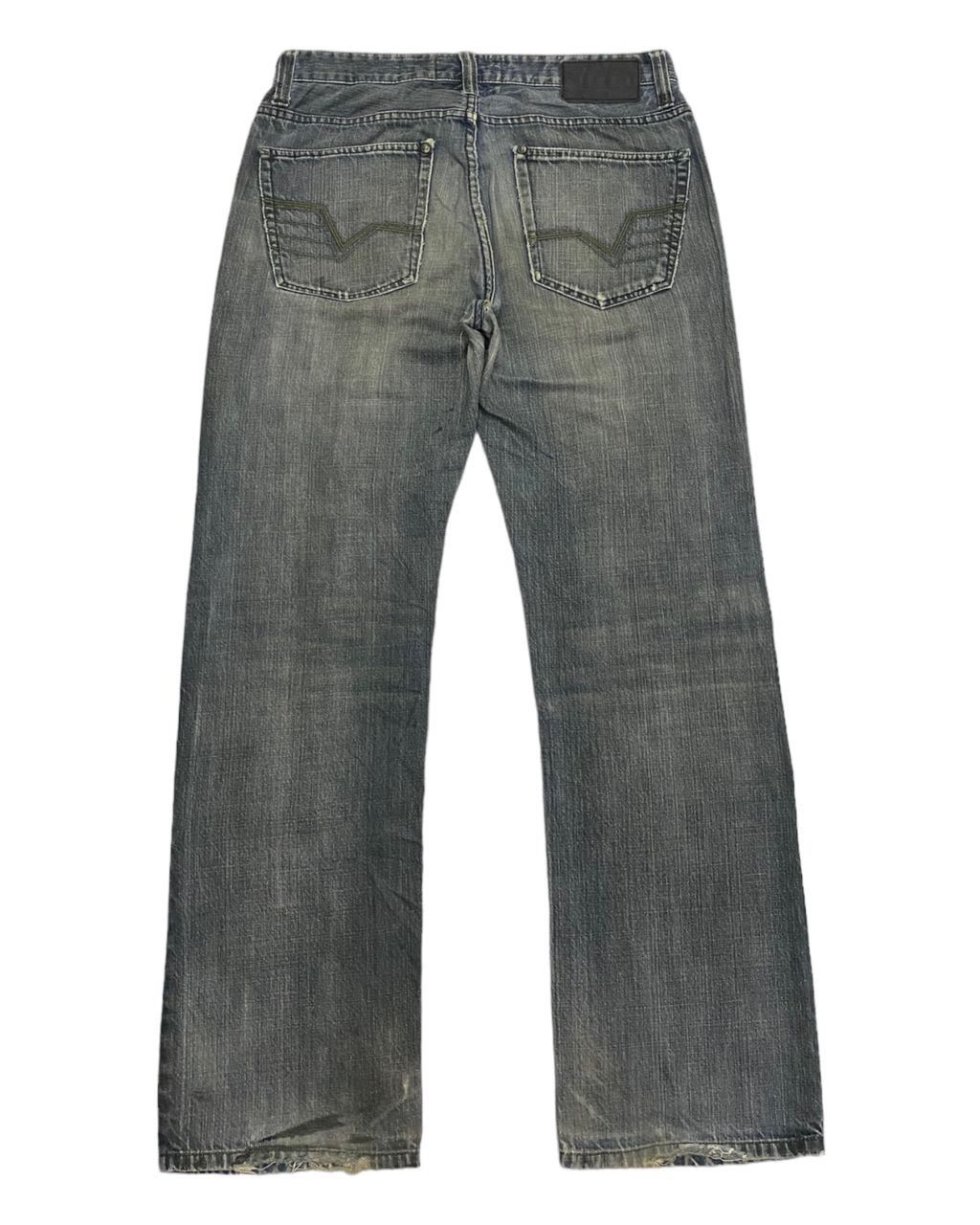 Hysteric Glamour RUSTY🔥RARE VANS DISTRESSED DENIM JEANS SKATEBOARD Size US 32 / EU 48 - 2 Thumbnail