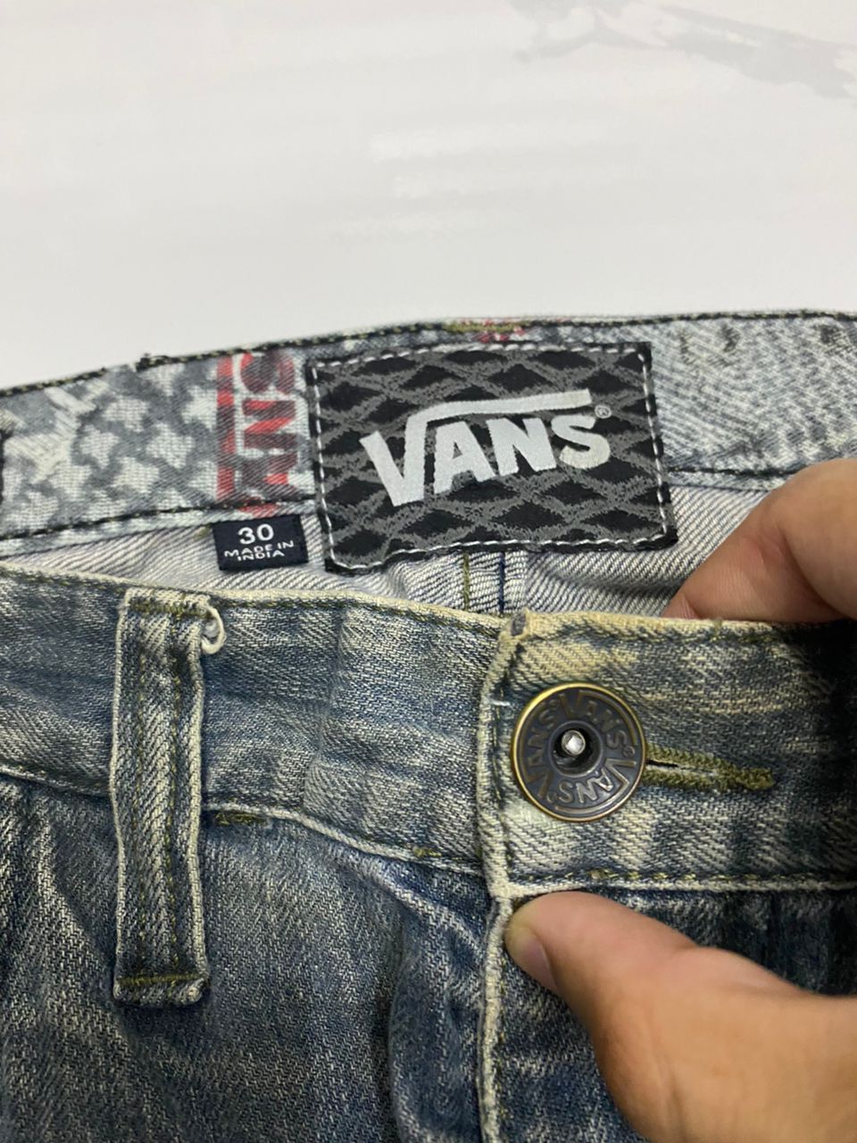 Hysteric Glamour RUSTY🔥RARE VANS DISTRESSED DENIM JEANS SKATEBOARD Size US 32 / EU 48 - 11 Thumbnail
