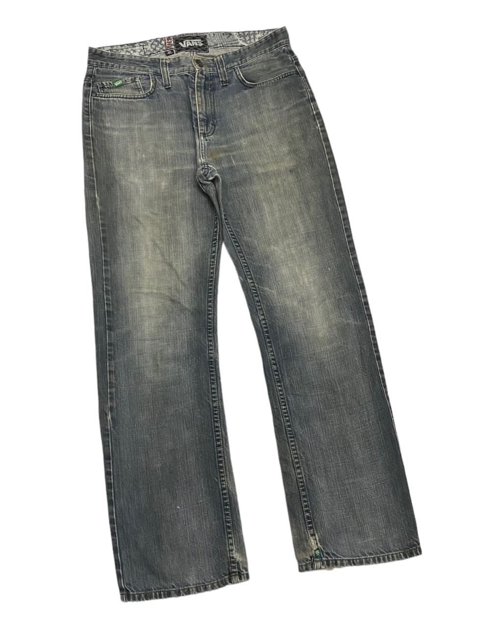 Hysteric Glamour RUSTY🔥RARE VANS DISTRESSED DENIM JEANS SKATEBOARD Size US 32 / EU 48 - 3 Thumbnail