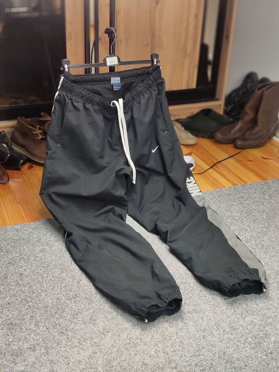 Nike Nike Track Vintage Pants Swoosh Y2K Drill Joggers Rare Size US 34 / EU 50 - 18 Thumbnail