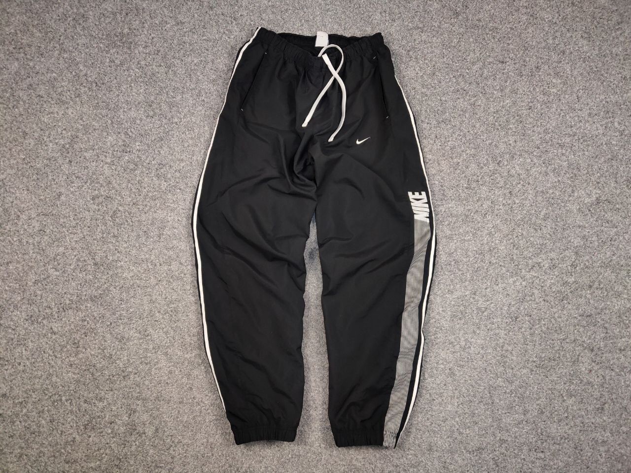 Nike Nike Track Vintage Pants Swoosh Y2K Drill Joggers Rare Size US 34 / EU 50 - 12 Thumbnail