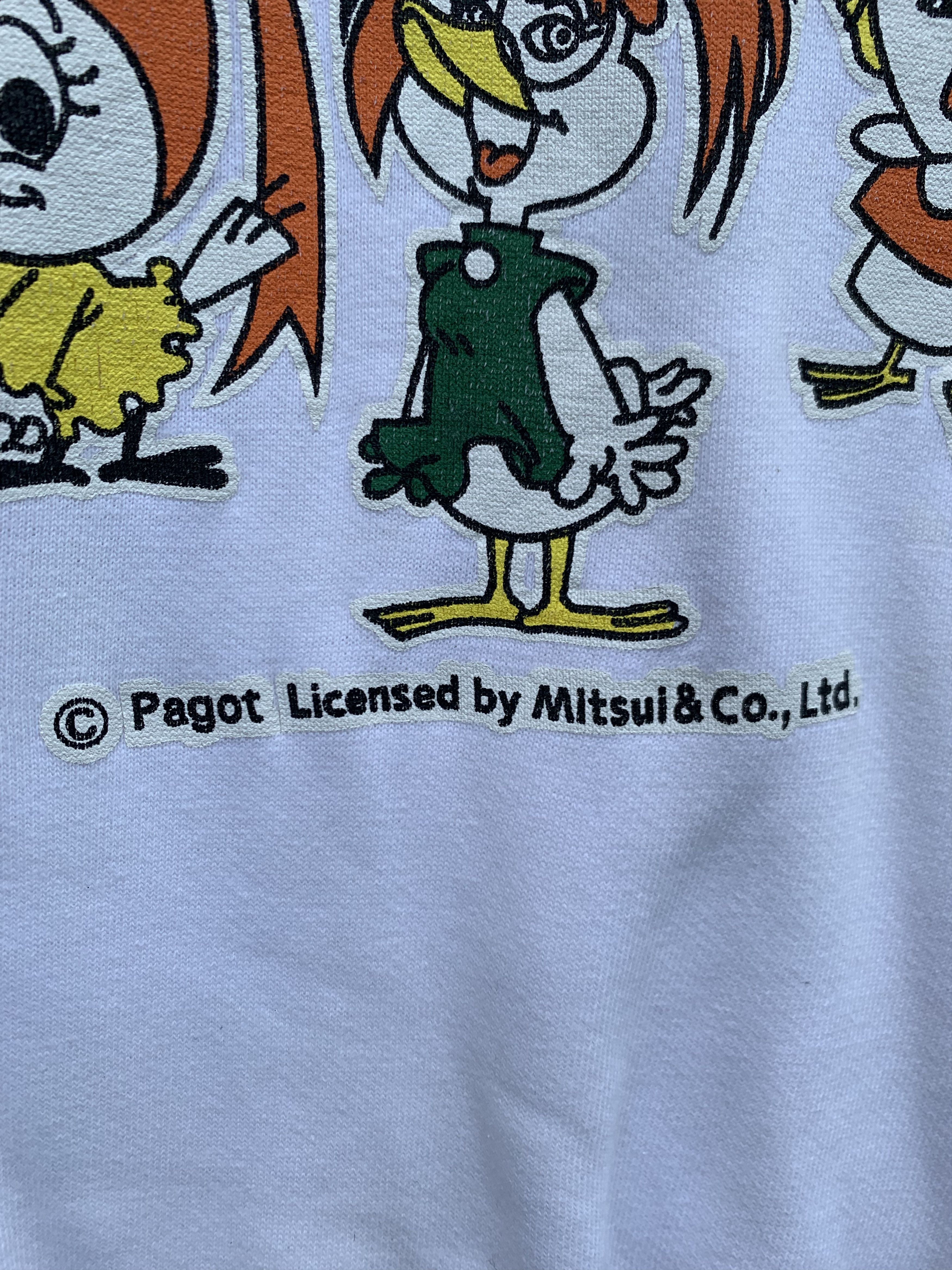 Vintage Vintage 90s Calimero Cartoon Sweatshirt Size US M / EU 48-50 / 2 - 4 Thumbnail