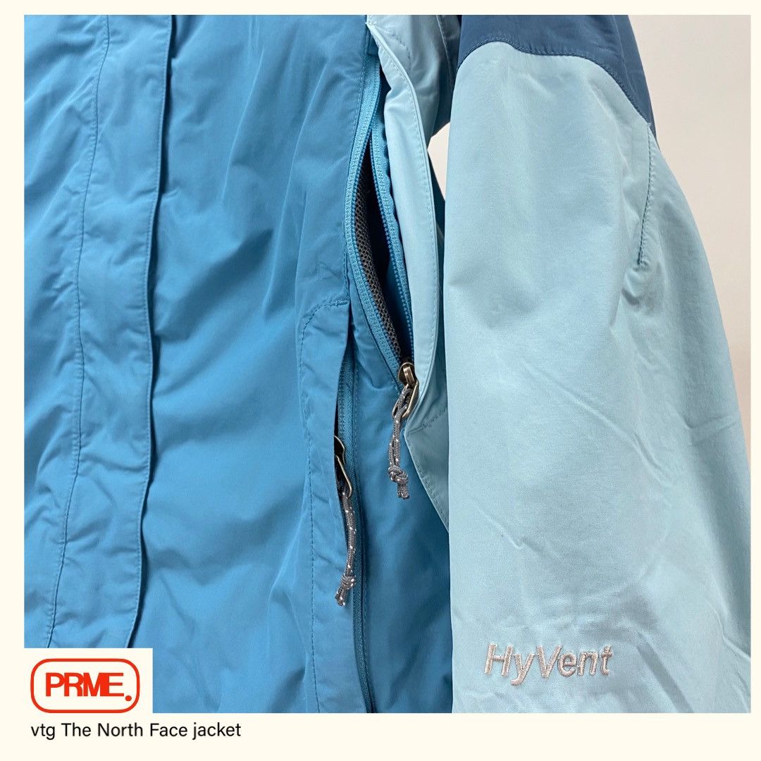 The North Face vintage Y2K THE NORTH FACE Hyvent zip-up rain jacket Size M / US 6-8 / IT 42-44 - 7 Thumbnail
