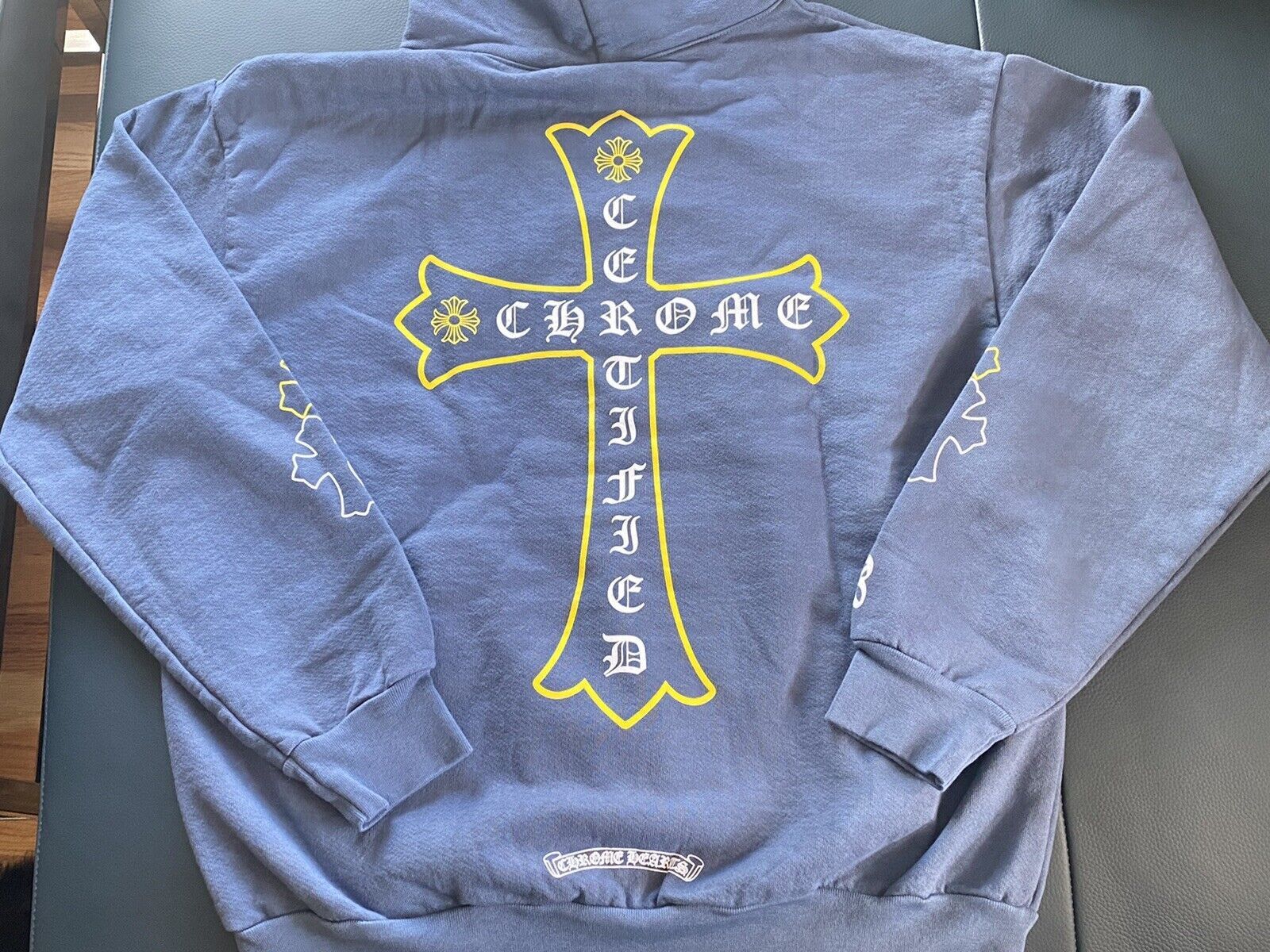 Chrome Hearts Chrome Hearts X Certified Loverboy Hoodie Collab | Grailed