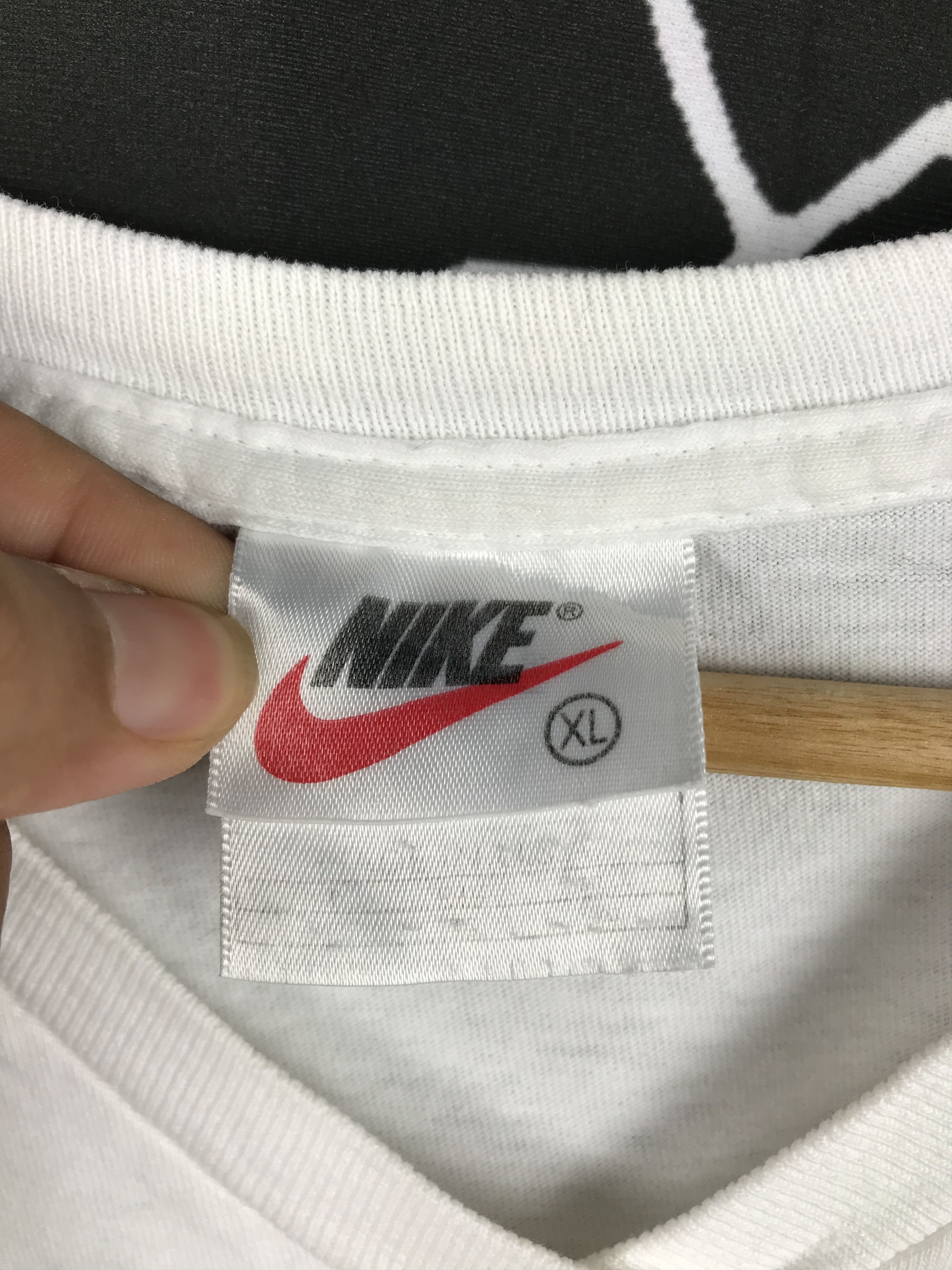 Nike Vintage Nike Just Do It Rare Swoosh Graphic Tee Size US XL / EU 56 / 4 - 3 Thumbnail