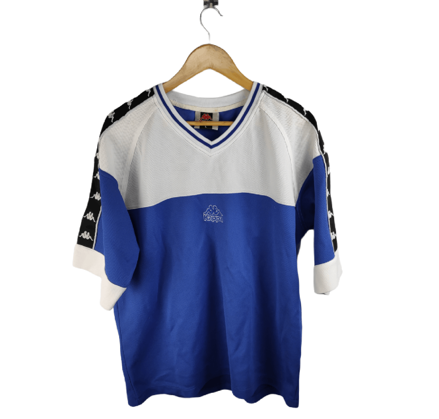 Kappa Vintage Kappa Jersey Big Logo Side Tape Size US L / EU 52-54 / 3 - 2 Thumbnail