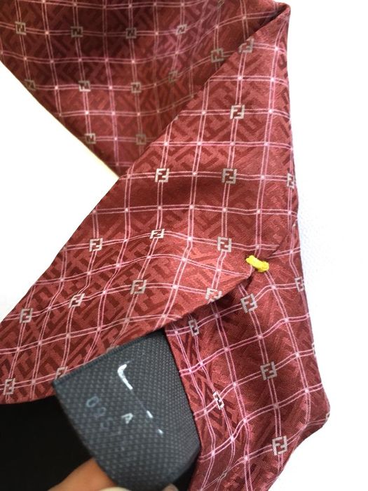 fendi monogram tie