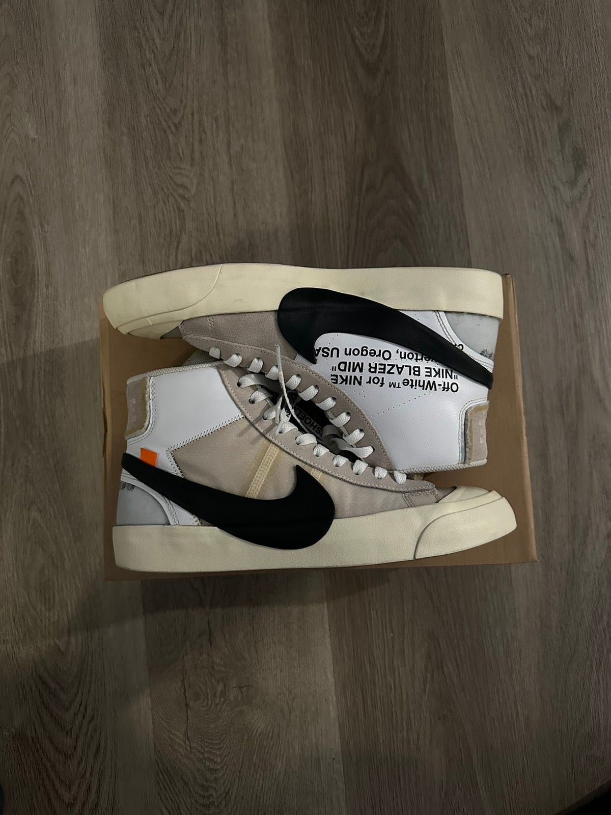 Pre-owned Nike X Off White Nike Off-white Blazer Mid “off-white” Shoes