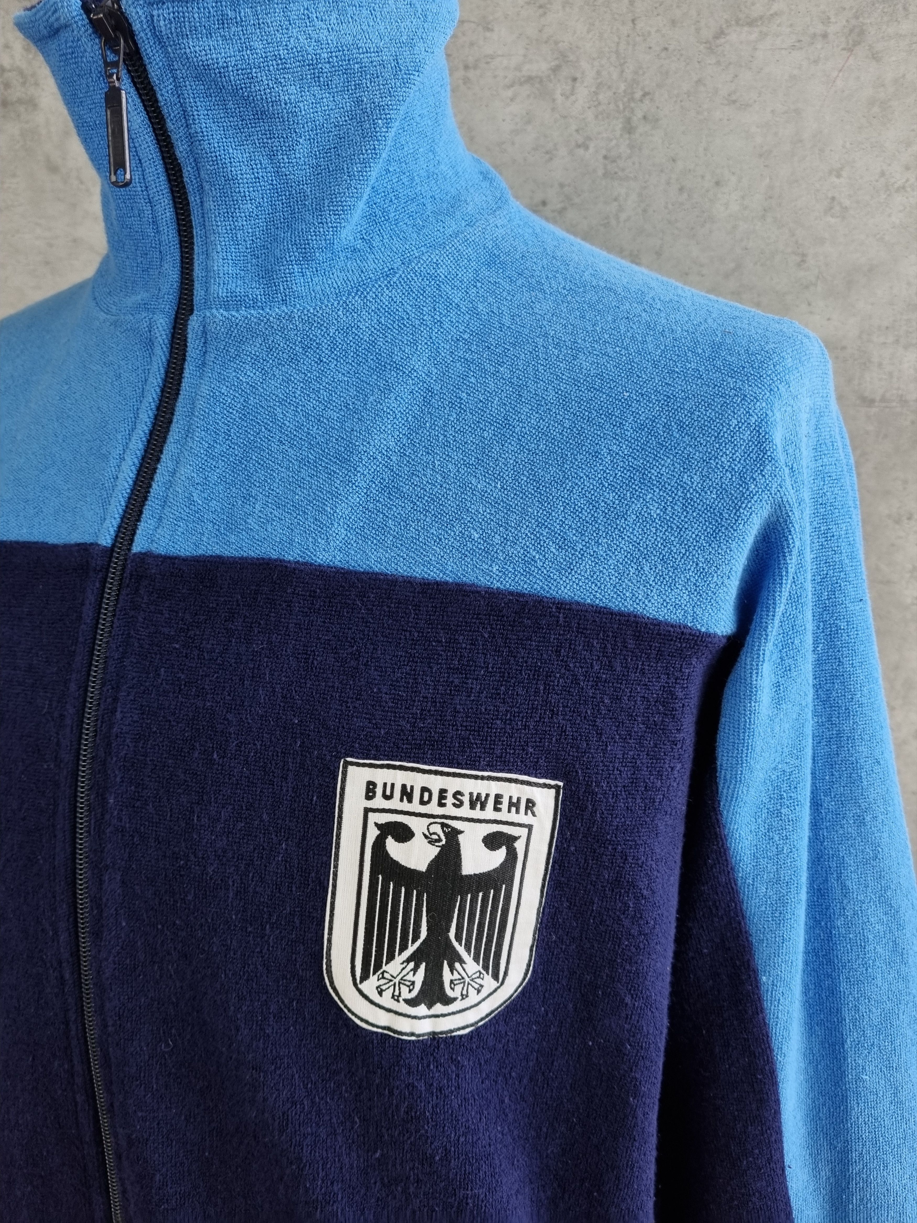 Other 80s Bundeswehr German Sport Track Top jacket Size US L / EU 52-54 / 3 - 2 Thumbnail