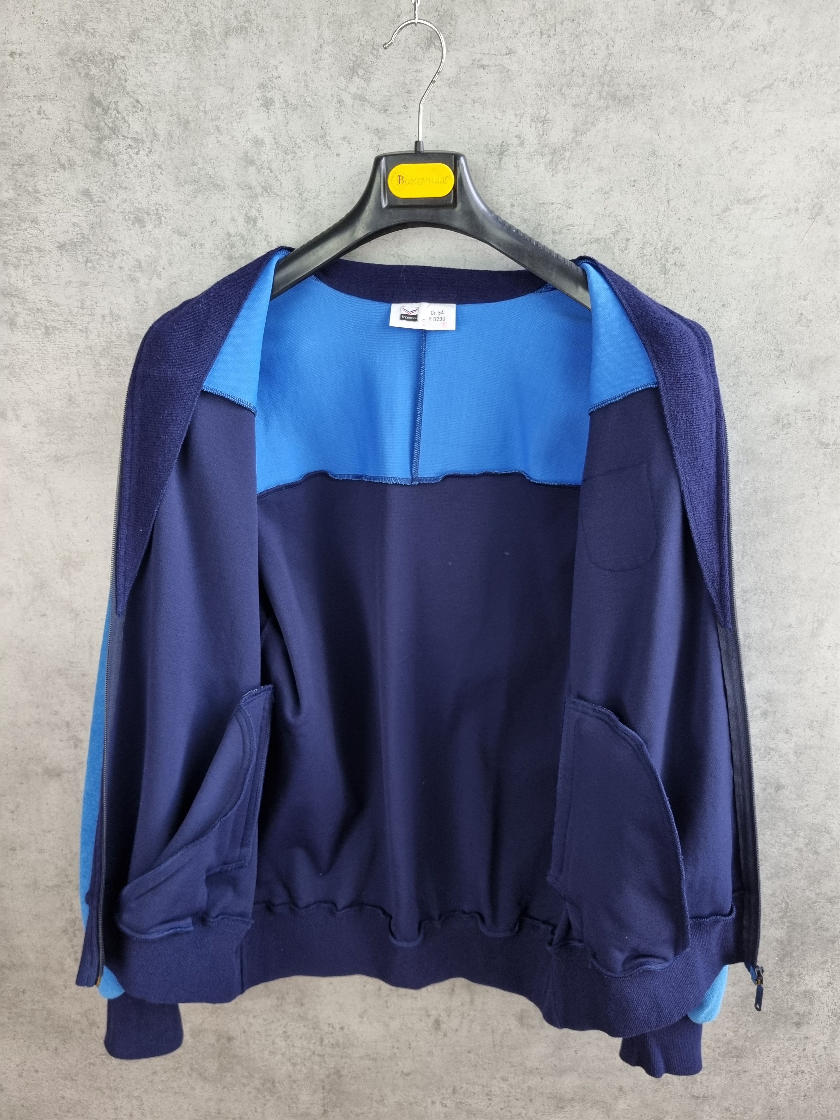 Other 80s Bundeswehr German Sport Track Top jacket Size US L / EU 52-54 / 3 - 9 Thumbnail