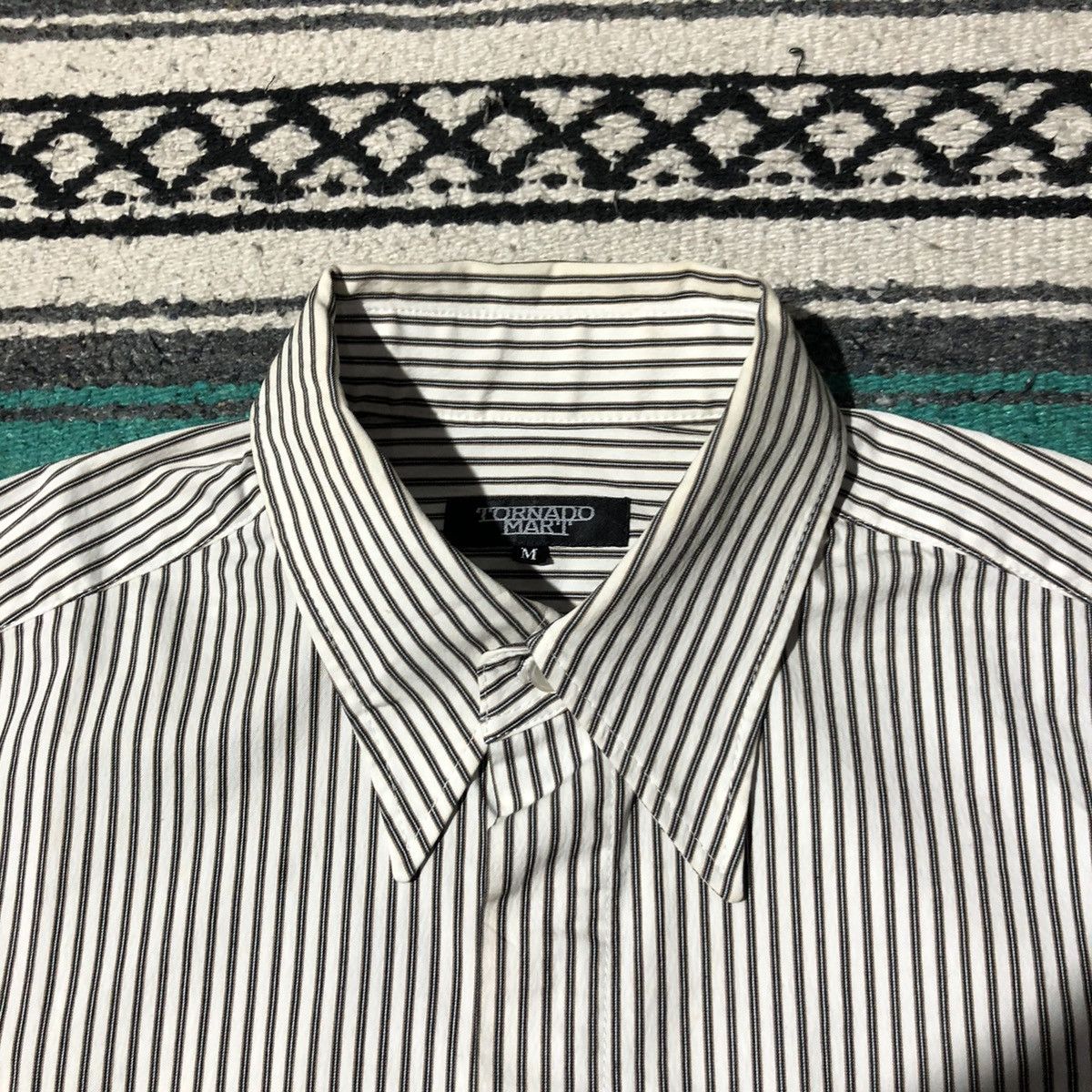 If Six Was Nine Tornado Mart Striped Shirt Size US M / EU 48-50 / 2 - 3 Thumbnail