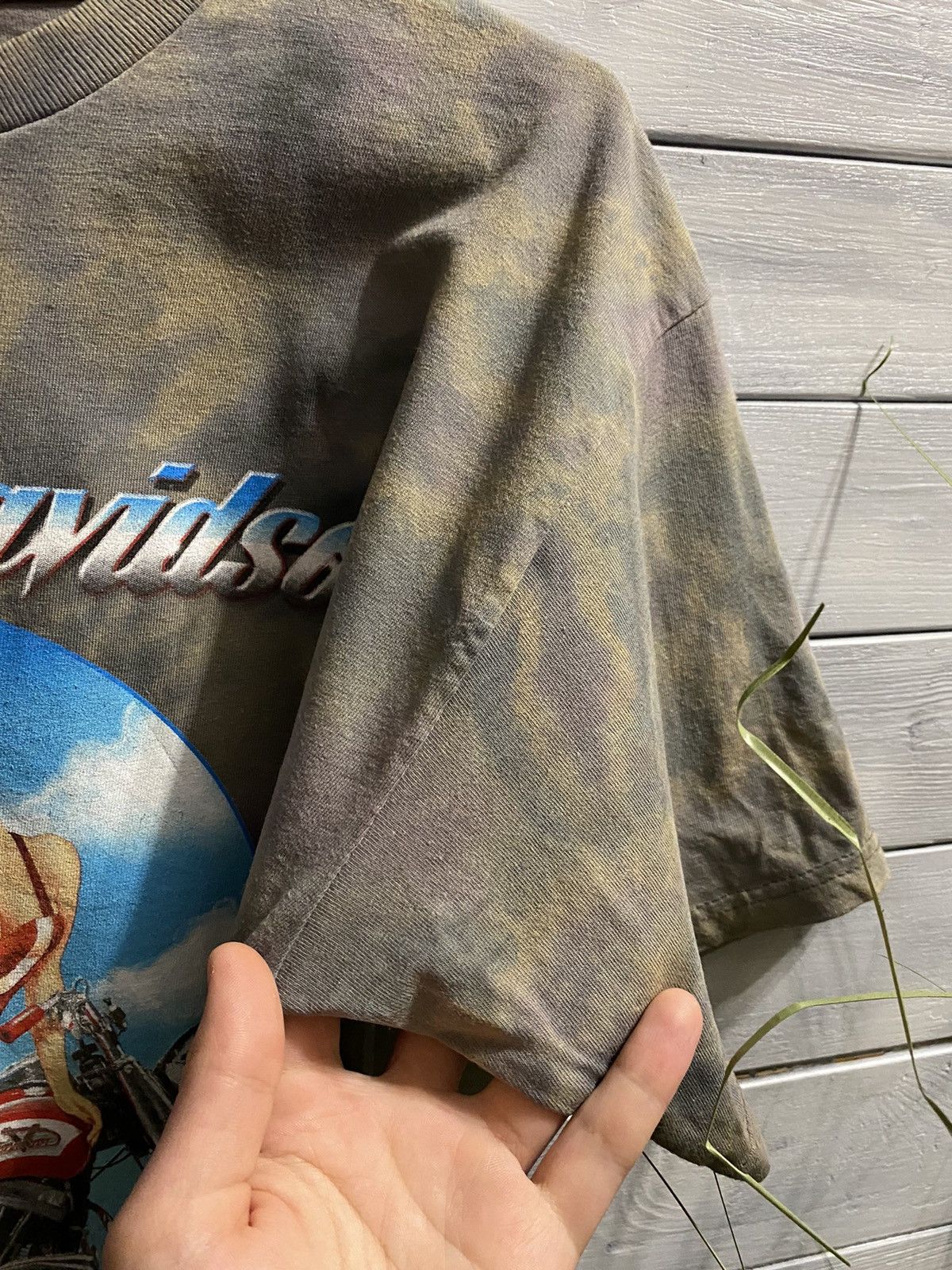 Harley Davidson × Vintage Rare Vintage T-shirt Harley Davidson 2009’. Tie Dye Size US M / EU 48-50 / 2 - 5 Thumbnail