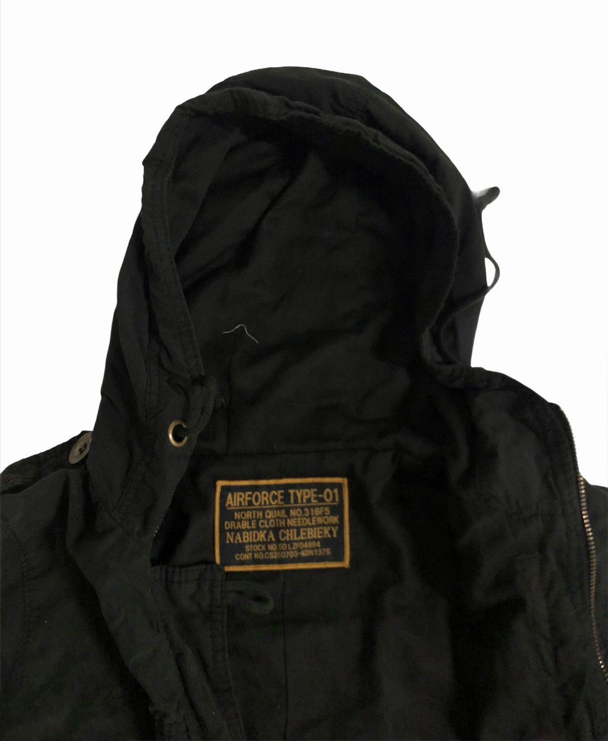 Vintage 🔥Airforce Long Coats Jacket With Hoodies Size M / US 6-8 / IT 42-44 - 7 Thumbnail