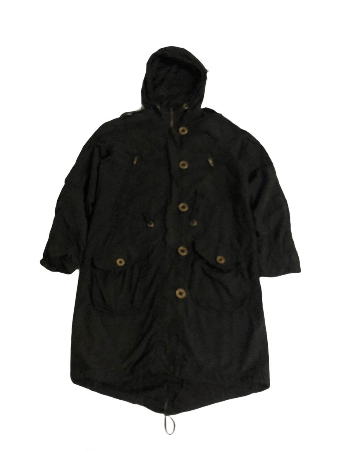 Vintage 🔥Airforce Long Coats Jacket With Hoodies Size M / US 6-8 / IT 42-44 - 1 Thumbnail
