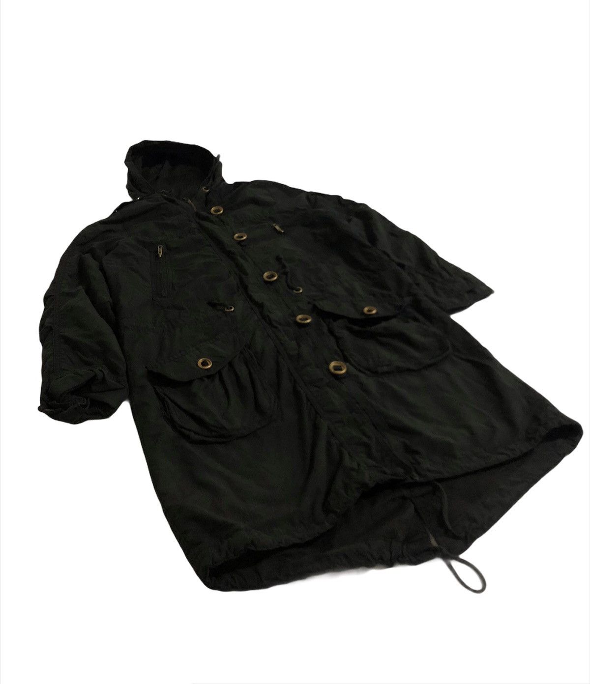 Vintage 🔥Airforce Long Coats Jacket With Hoodies Size M / US 6-8 / IT 42-44 - 3 Thumbnail