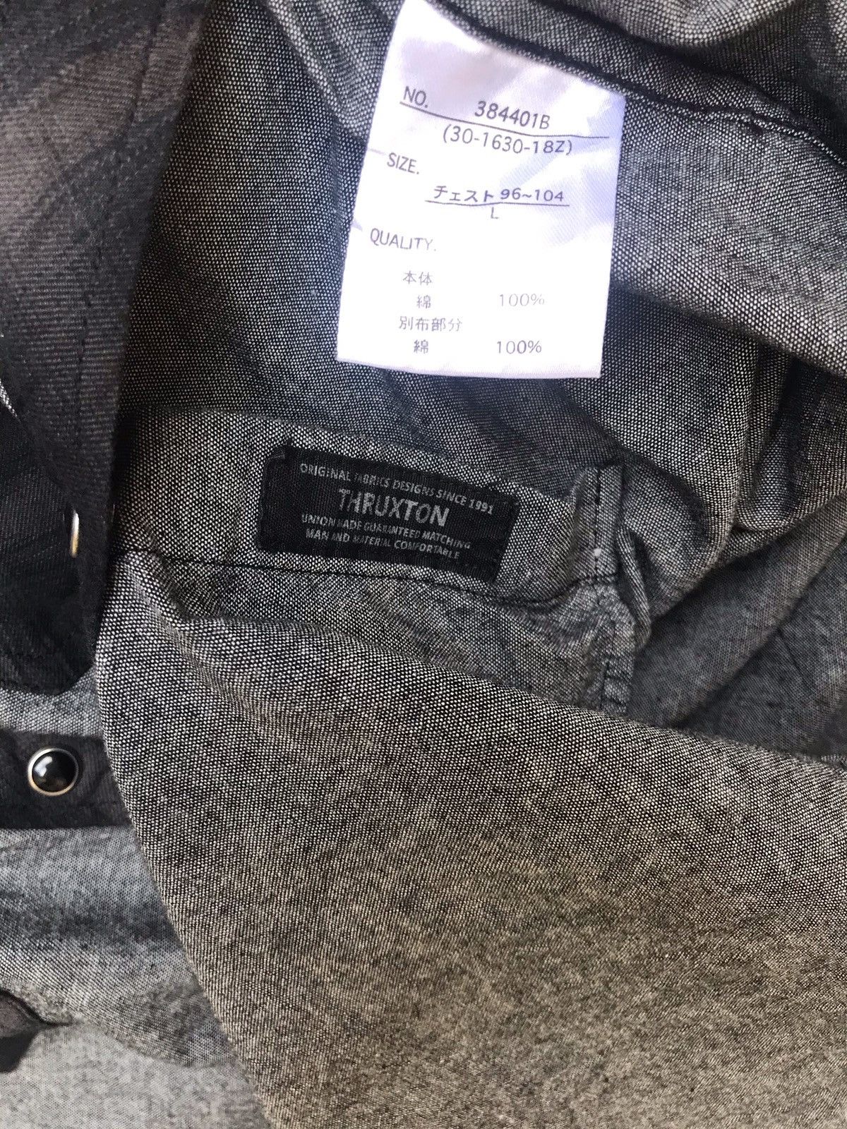 Japanese Brand 🔥Thruxton Button Flap Long Sleeve Shirts Size US M / EU 48-50 / 2 - 4 Thumbnail