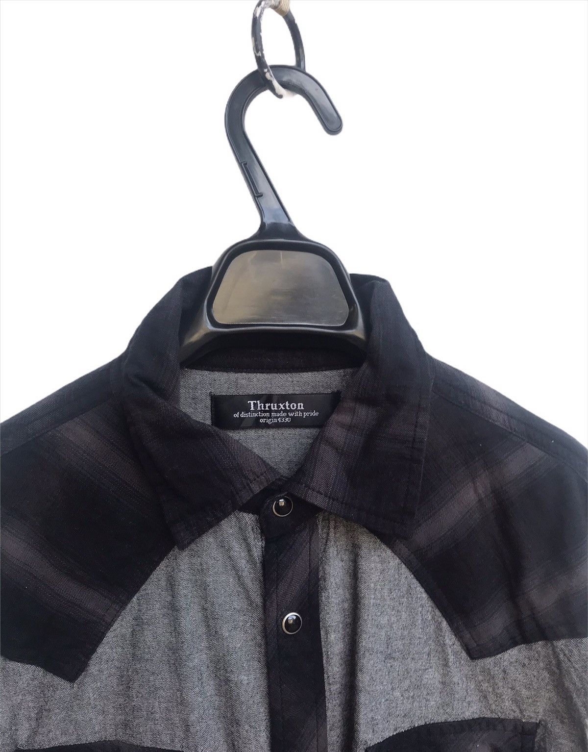 Japanese Brand 🔥Thruxton Button Flap Long Sleeve Shirts Size US M / EU 48-50 / 2 - 3 Thumbnail