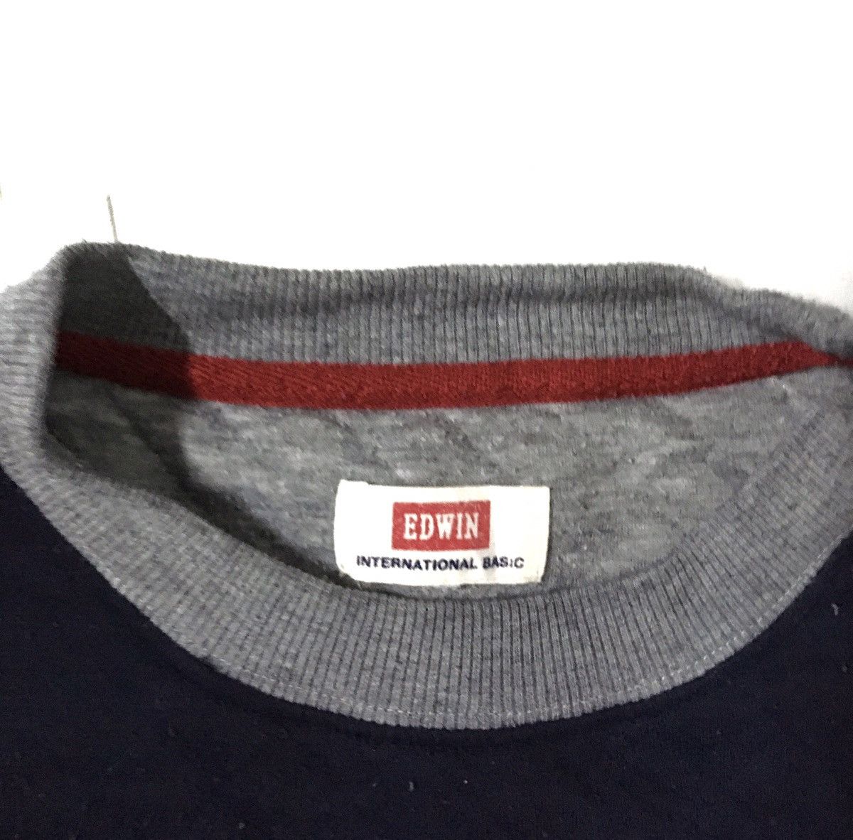 Edwin × Vintage 🔥Edwin International Basic Nice Sweaters Size US S / EU 44-46 / 1 - 5 Thumbnail