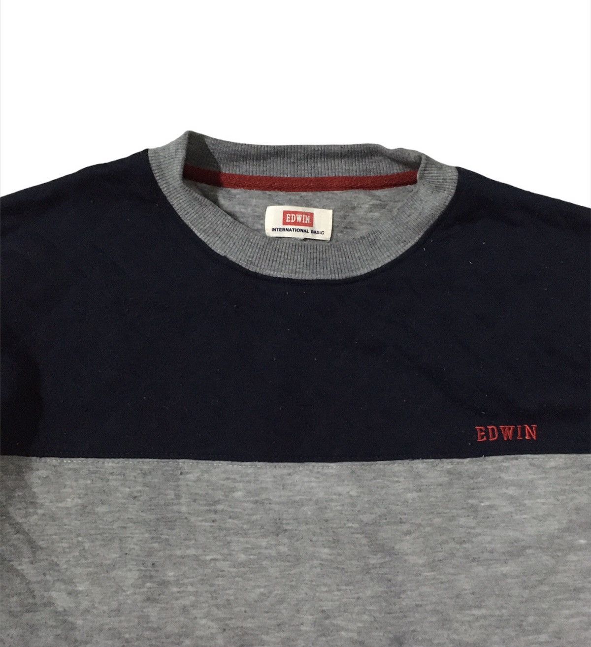 Edwin × Vintage 🔥Edwin International Basic Nice Sweaters Size US S / EU 44-46 / 1 - 4 Thumbnail