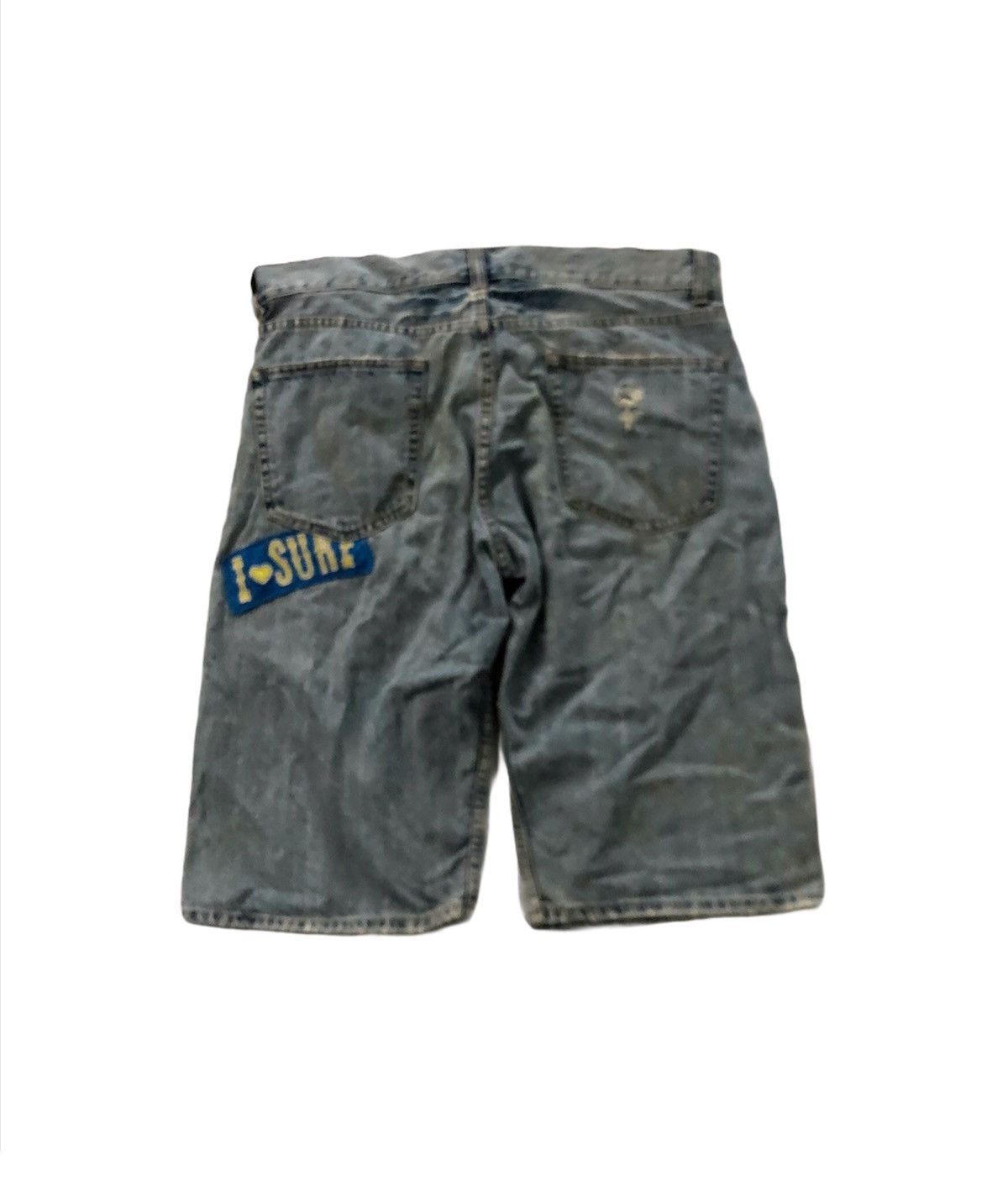 Vintage 🔥Sorridere Denim Short Pants Size US 36 / EU 52 - 2 Thumbnail