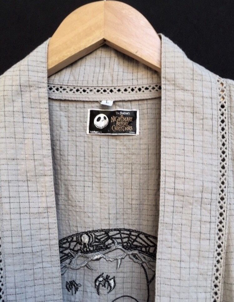 Japanese Brand 🔥Movie Tim Burton's The Nightmare Before Cristmas Kimono Size US M / EU 48-50 / 2 - 5 Thumbnail