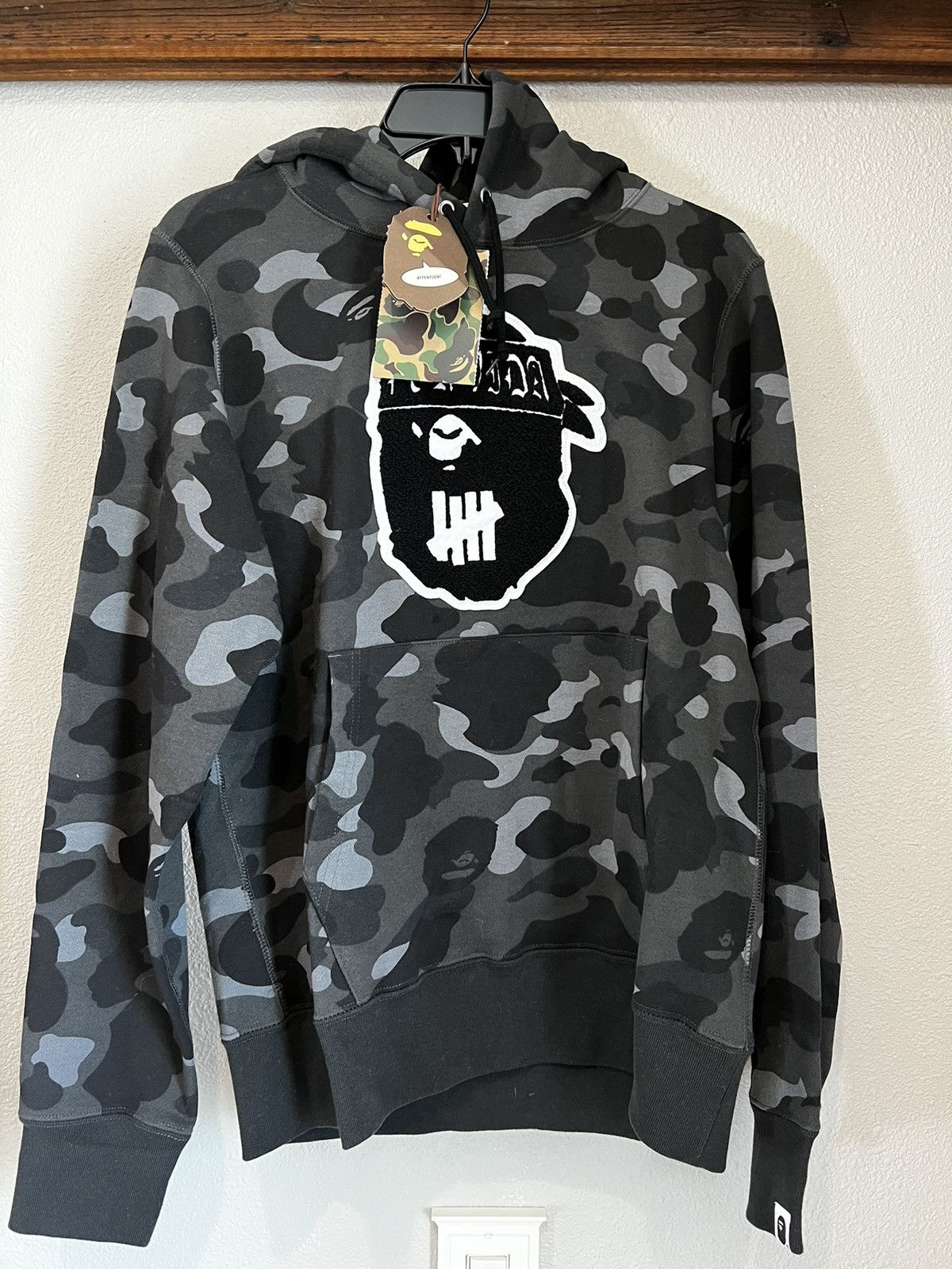 Bape Bape x Undefeated Pullover Hoodie | Grailed