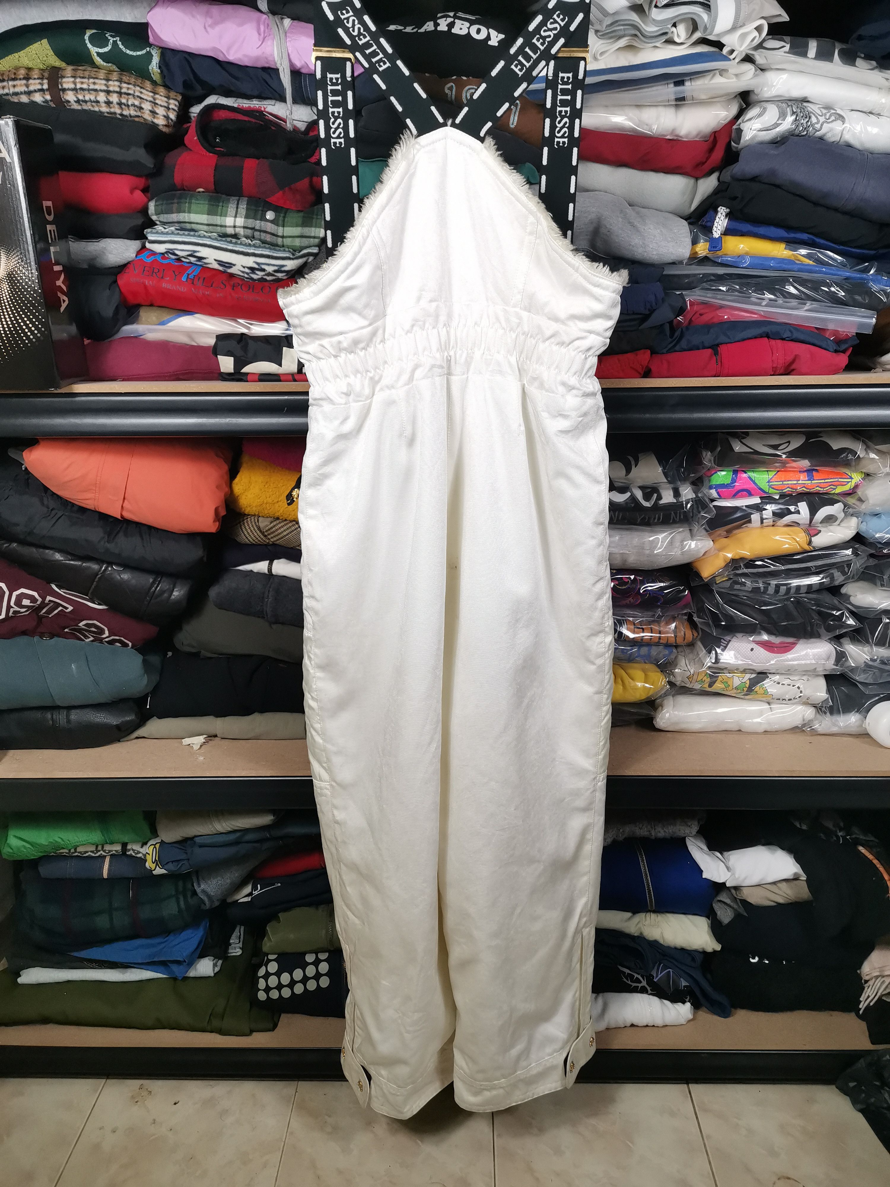 Ellesse Vintage Japanese Brand Ellesse Bear Skiwear Jumpsuit Overall Size US 30 / EU 46 - 2 Thumbnail