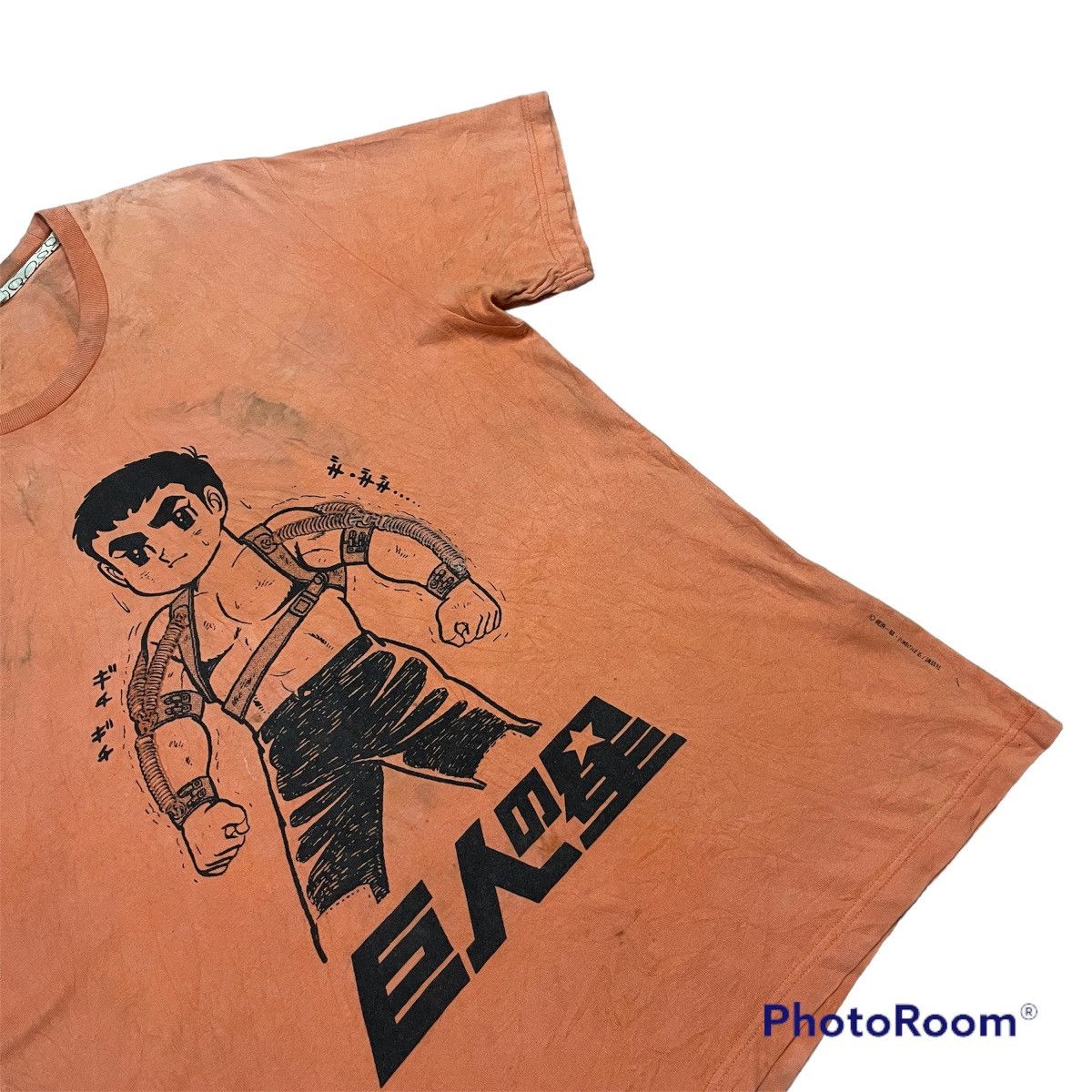Japanese Brand Star Of The Giants Anime Nice Distressed Tee Size US L / EU 52-54 / 3 - 3 Thumbnail