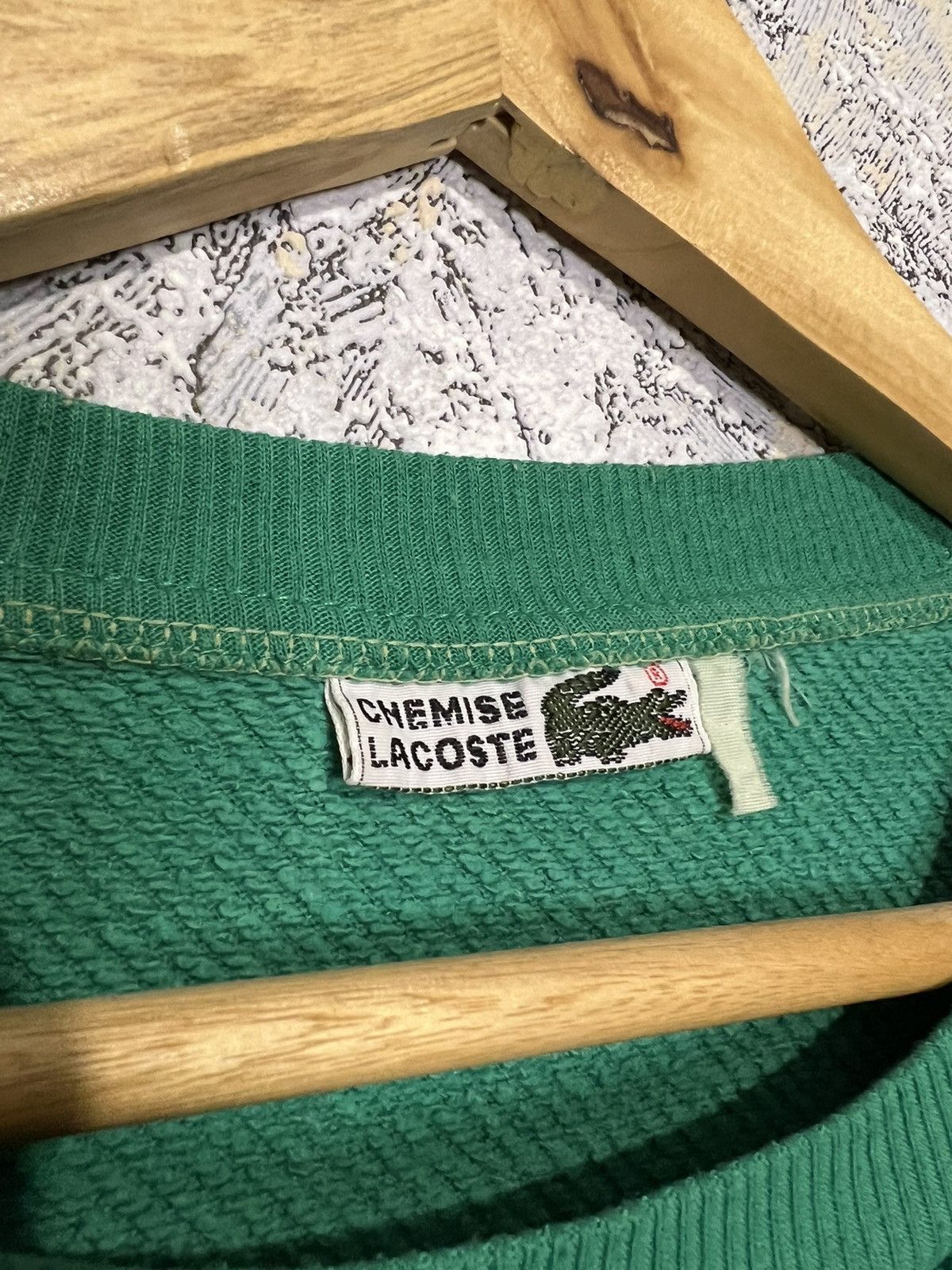 Lacoste × Vintage Vintage Chemise Lacoste Sweatshirt 90s Size US M / EU 48-50 / 2 - 3 Thumbnail