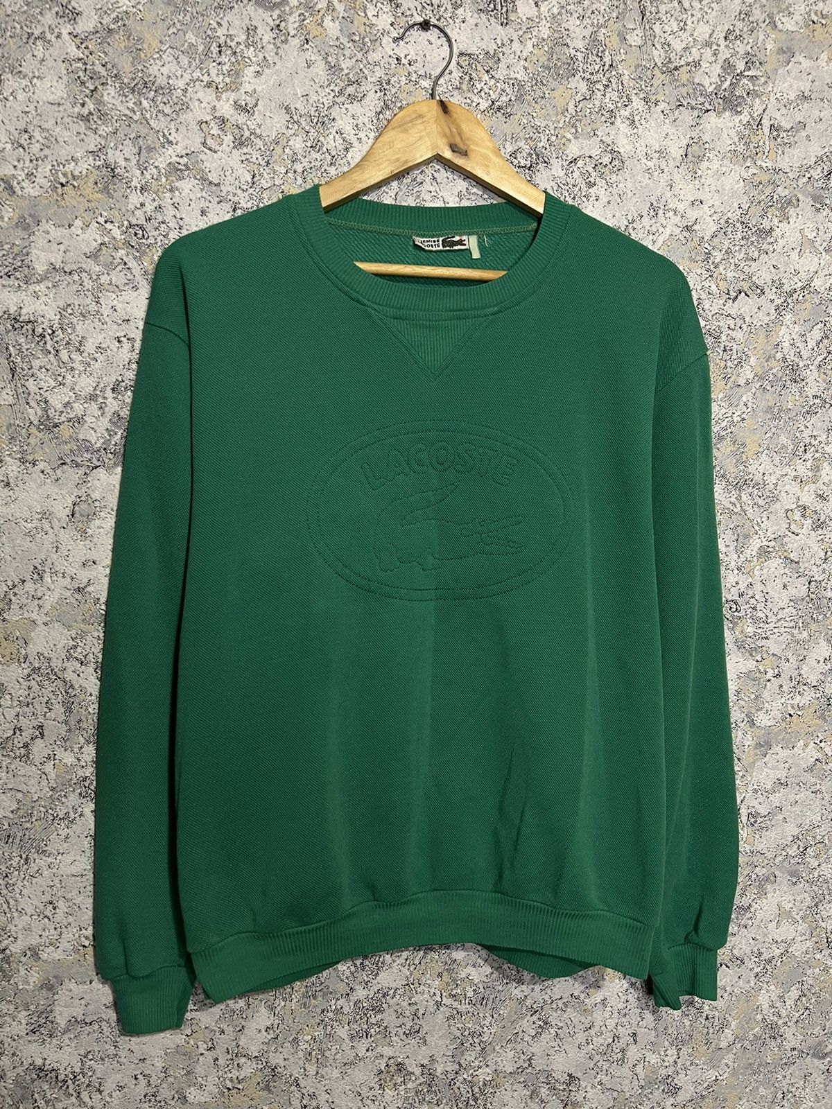 Lacoste × Vintage Vintage Chemise Lacoste Sweatshirt 90s Size US M / EU 48-50 / 2 - 1 Thumbnail
