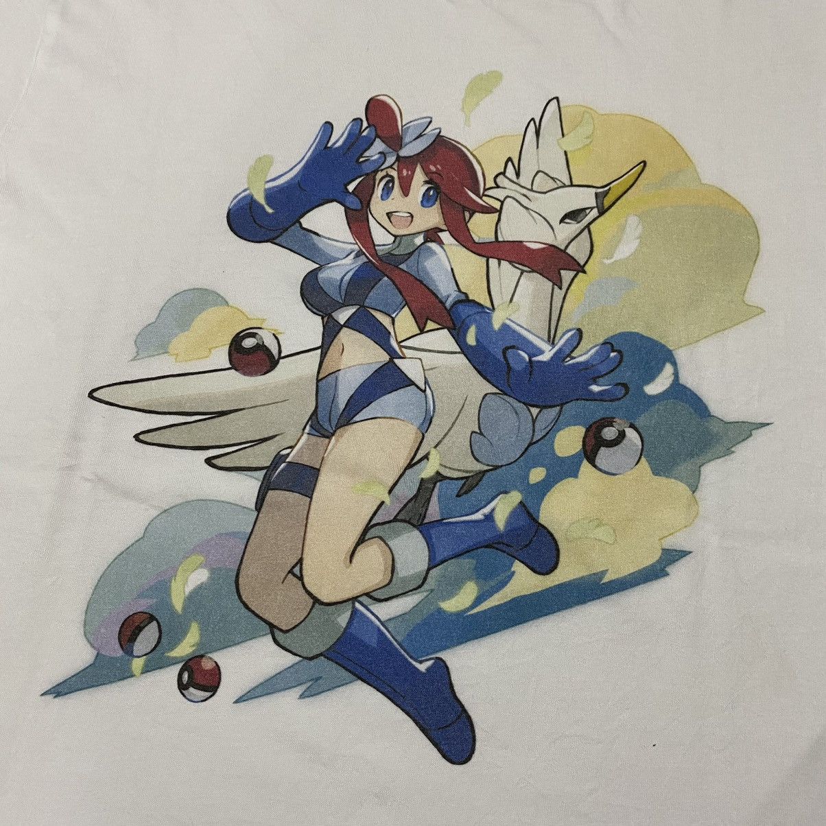 Anime 💥RARE💥 POKEMON TRAINER SKYLA WAIFU ANIME TSHIRT by NINTENDO Size US M / EU 48-50 / 2 - 6 Thumbnail