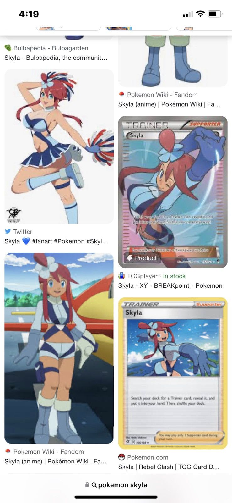 Anime 💥RARE💥 POKEMON TRAINER SKYLA WAIFU ANIME TSHIRT by NINTENDO Size US M / EU 48-50 / 2 - 2 Thumbnail