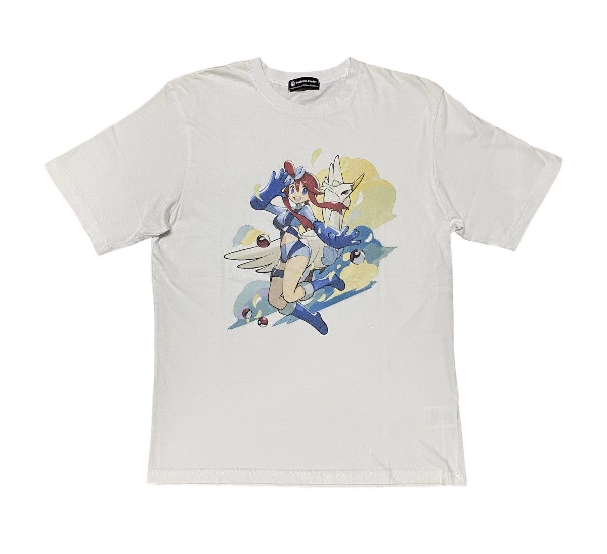Anime 💥RARE💥 POKEMON TRAINER SKYLA WAIFU ANIME TSHIRT by NINTENDO Size US M / EU 48-50 / 2 - 1 Thumbnail