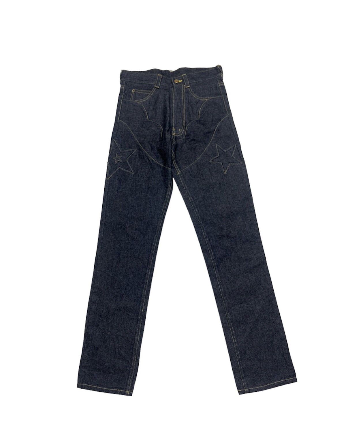 Hysteric Glamour × Japanese Brand Hysteric Glamour Star Denim Pants Size US 30 / EU 46 - 1 Thumbnail