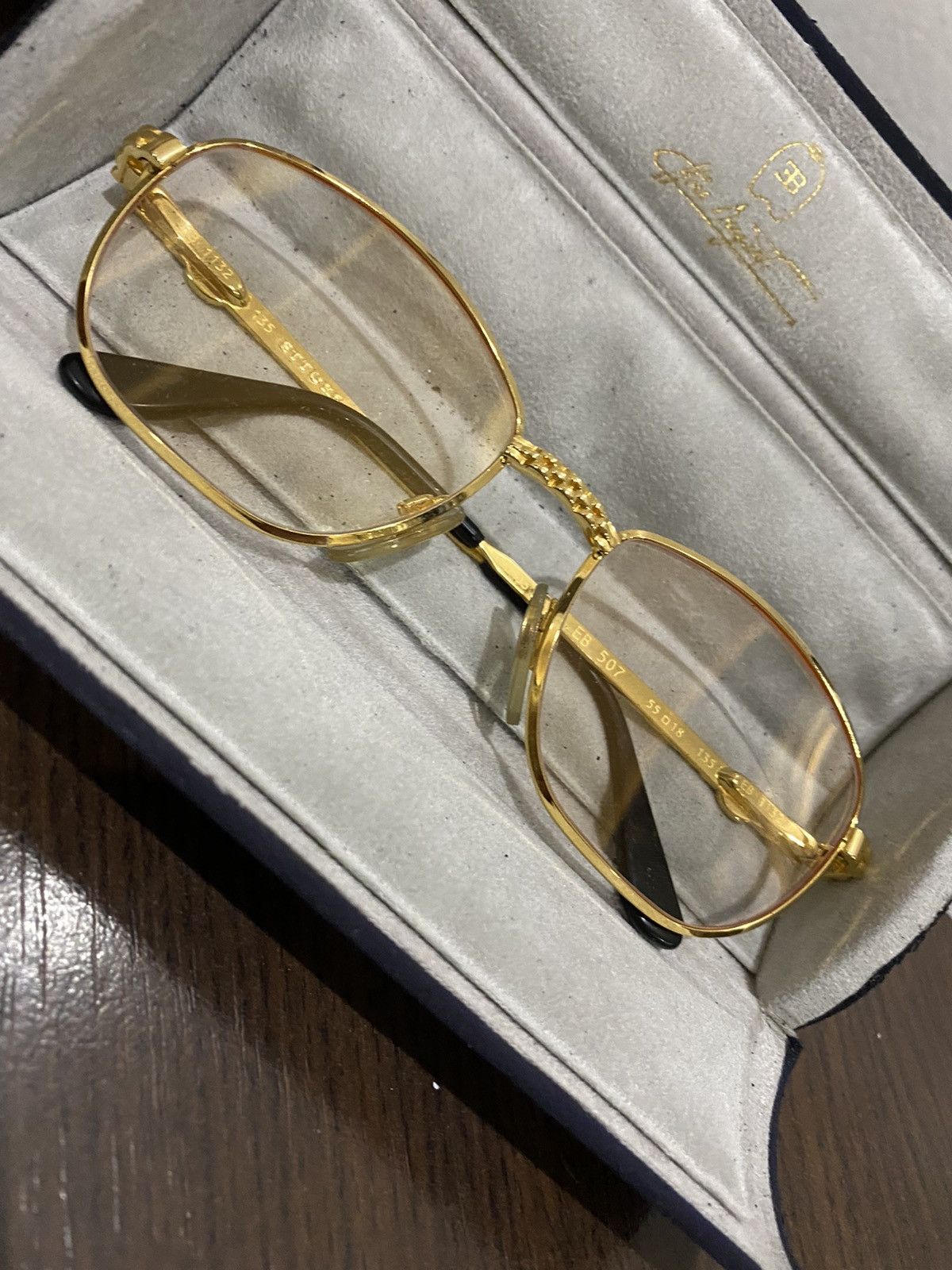 Bugatti Ettore Bugatti 507 Rare custom lenses vintage frames Size ONE SIZE - 3 Thumbnail