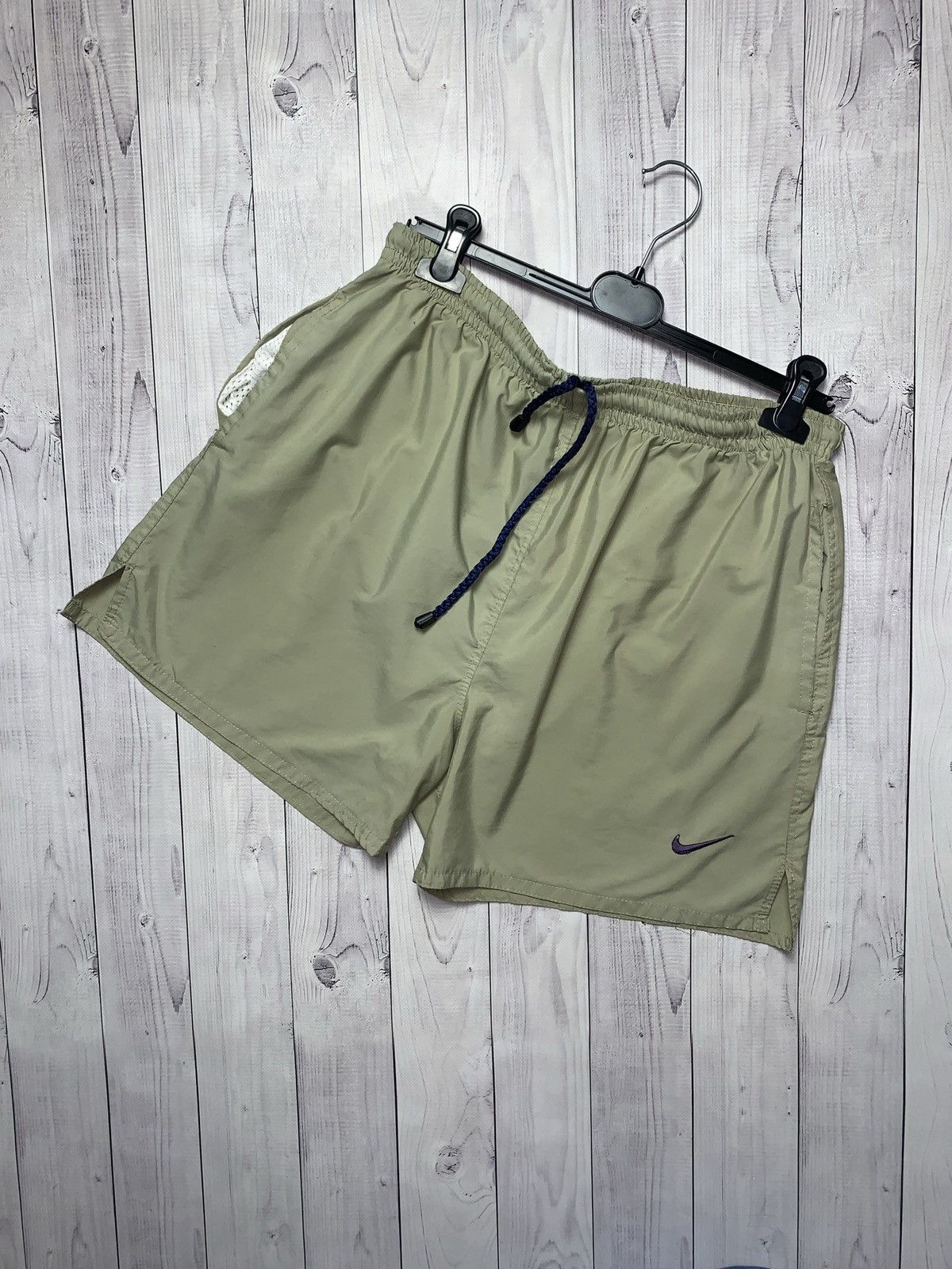Nike × Vintage Vintage Nike Shorts logo size L Size US 34 / EU 50 - 1 Thumbnail