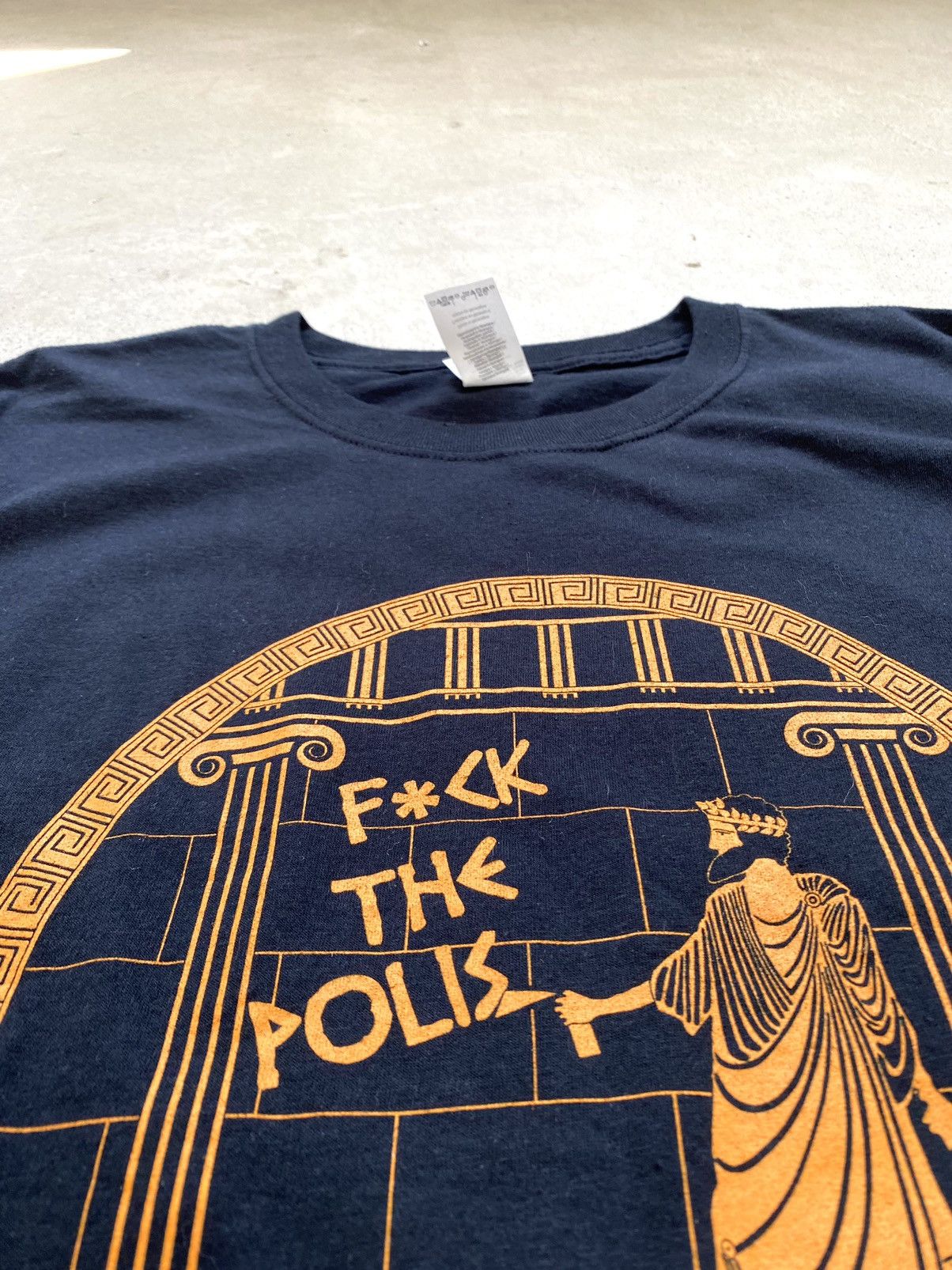 Hook-Ups Fuck The Police Art Greek Architecture T Shirt Hype Size US L / EU 52-54 / 3 - 5 Thumbnail