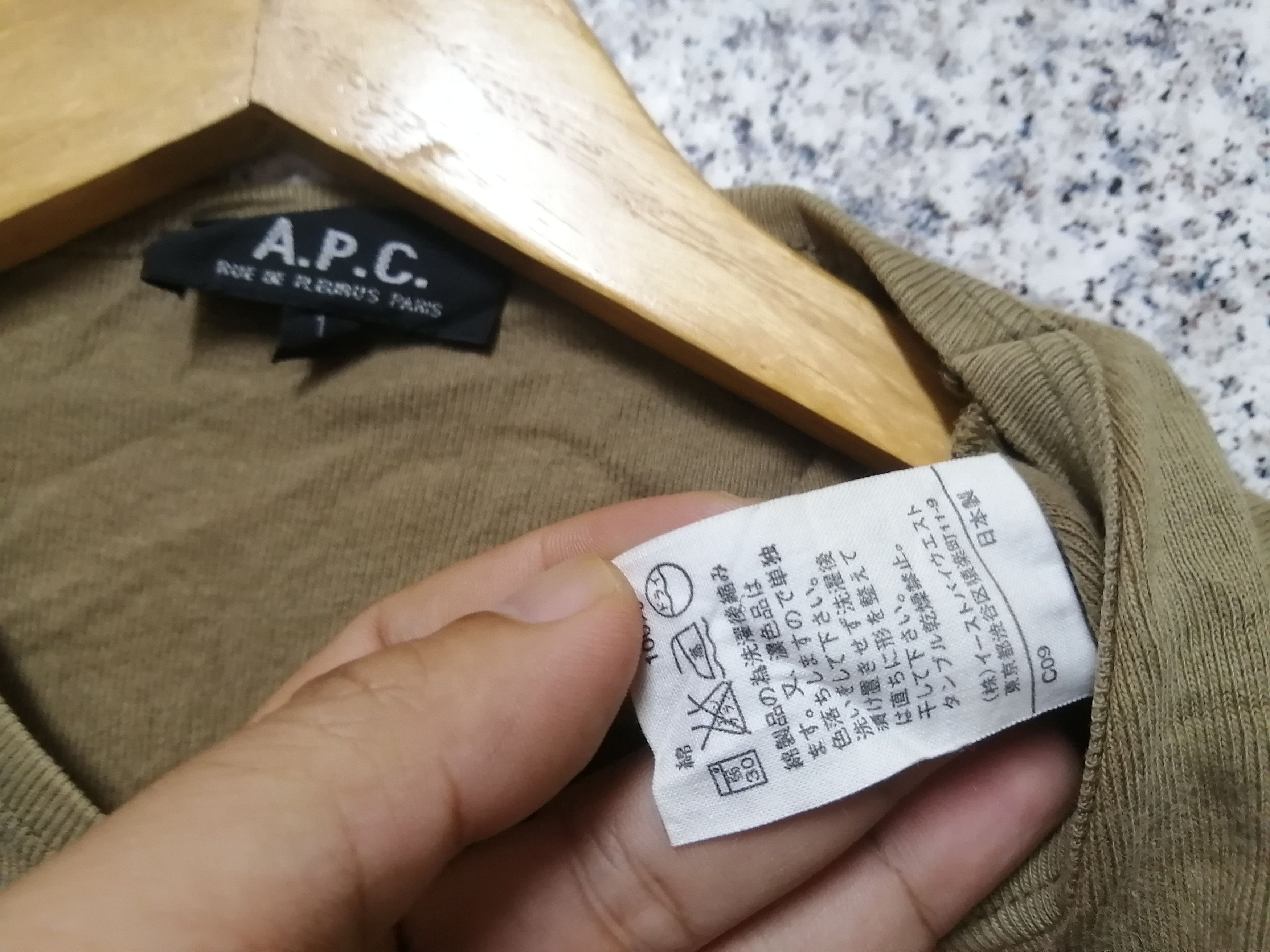 A.P.C. 90s VINTAGE A.P.C. VERY RARE Size US S / EU 44-46 / 1 - 6 Thumbnail