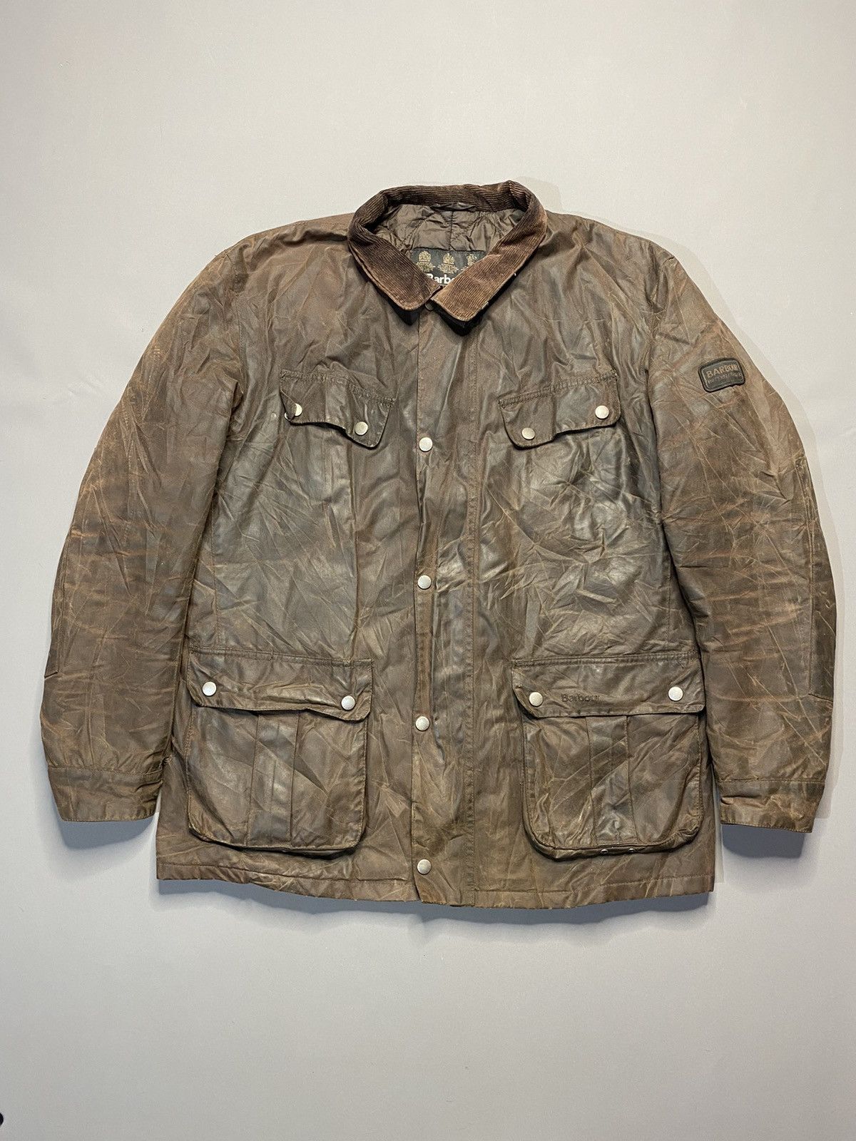 Barbour International Wax Jacket (TR) Waxed Brown