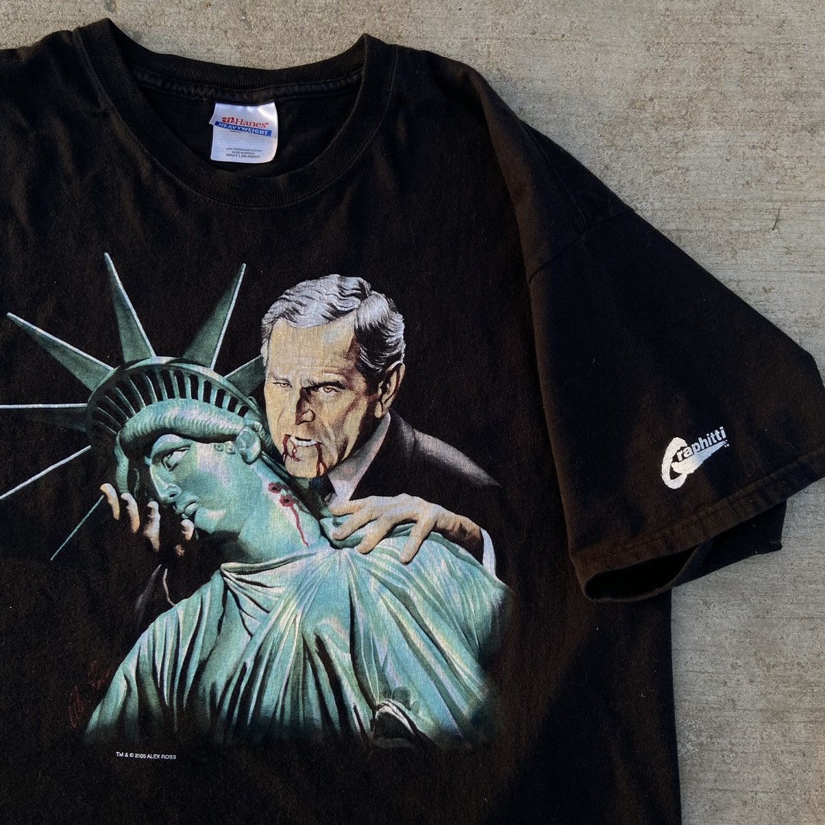 Vintage Vintage George Bush Vampire | Grailed